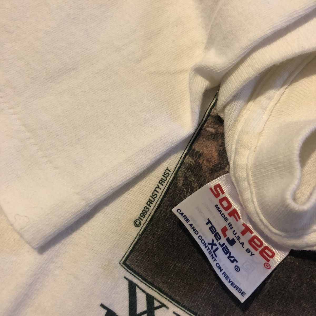Vintage Vintage 1993 Wildlife Illusions tee Size US XL / EU 56 / 4 - 3 Thumbnail