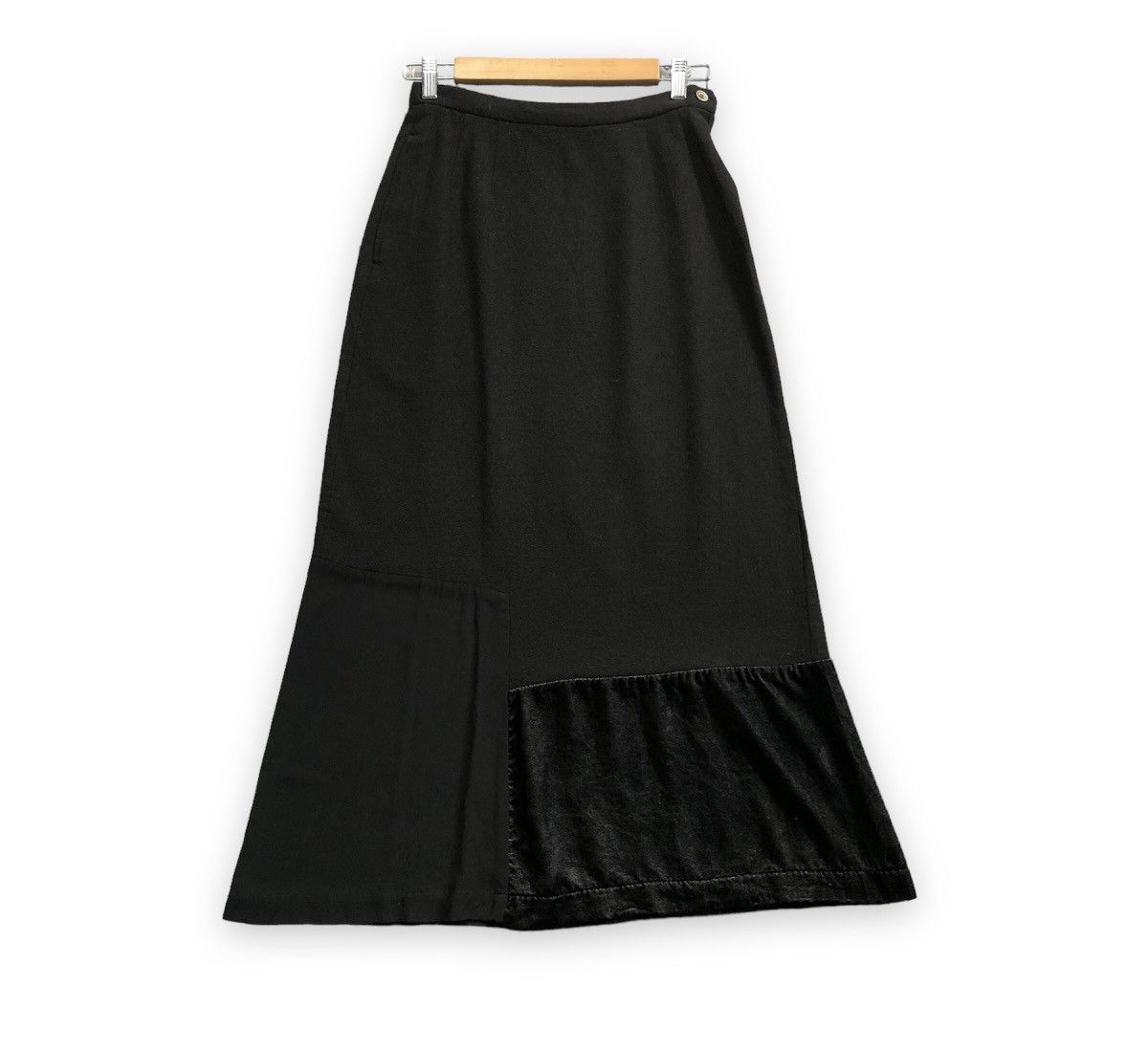Comme des Garcons AD1999 Comme Des Garcons Junya Maxi Reconstructed Wool Skirt Size 26" / US 2 / IT 38 - 1 Thumbnail