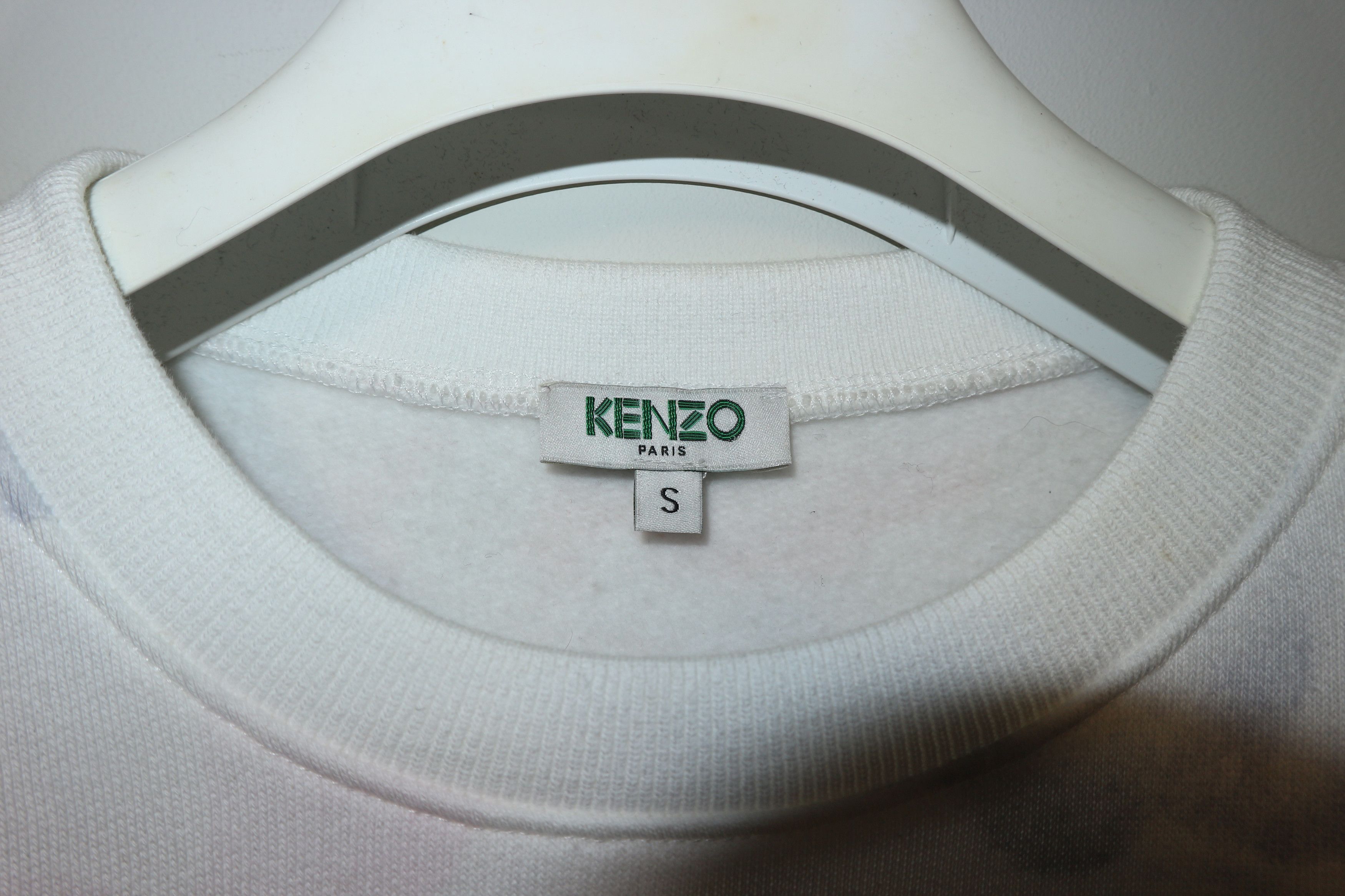 Kenzo Embroidered logo clouds weatshirt Size US S / EU 44-46 / 1 - 5 Thumbnail