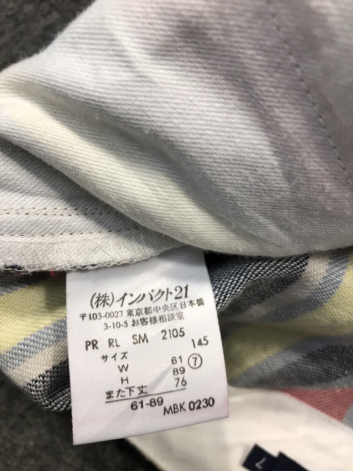 Polo Ralph Lauren × Ralph Lauren Vintage Ralph Lauren Cargo Pants Pocket Multicolour Design Size US 29 - 13 Thumbnail