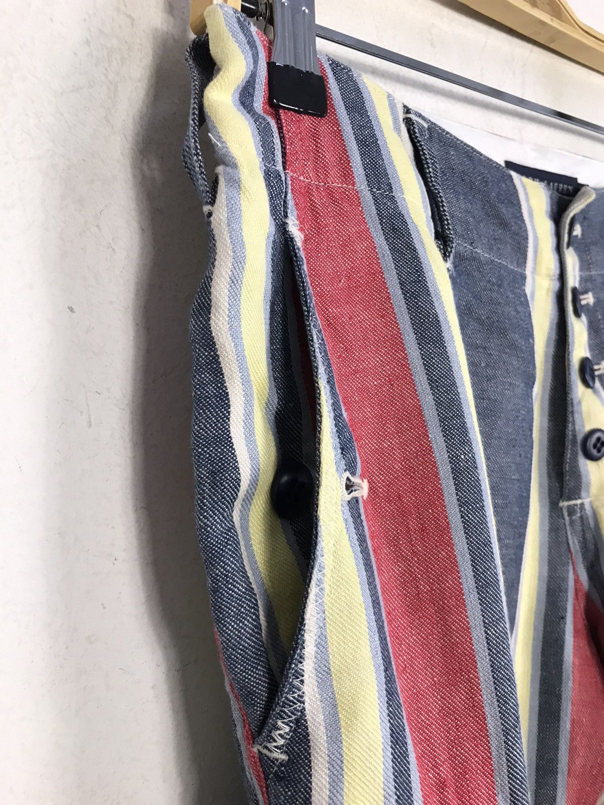 Polo Ralph Lauren × Ralph Lauren Vintage Ralph Lauren Cargo Pants Pocket Multicolour Design Size US 29 - 8 Thumbnail