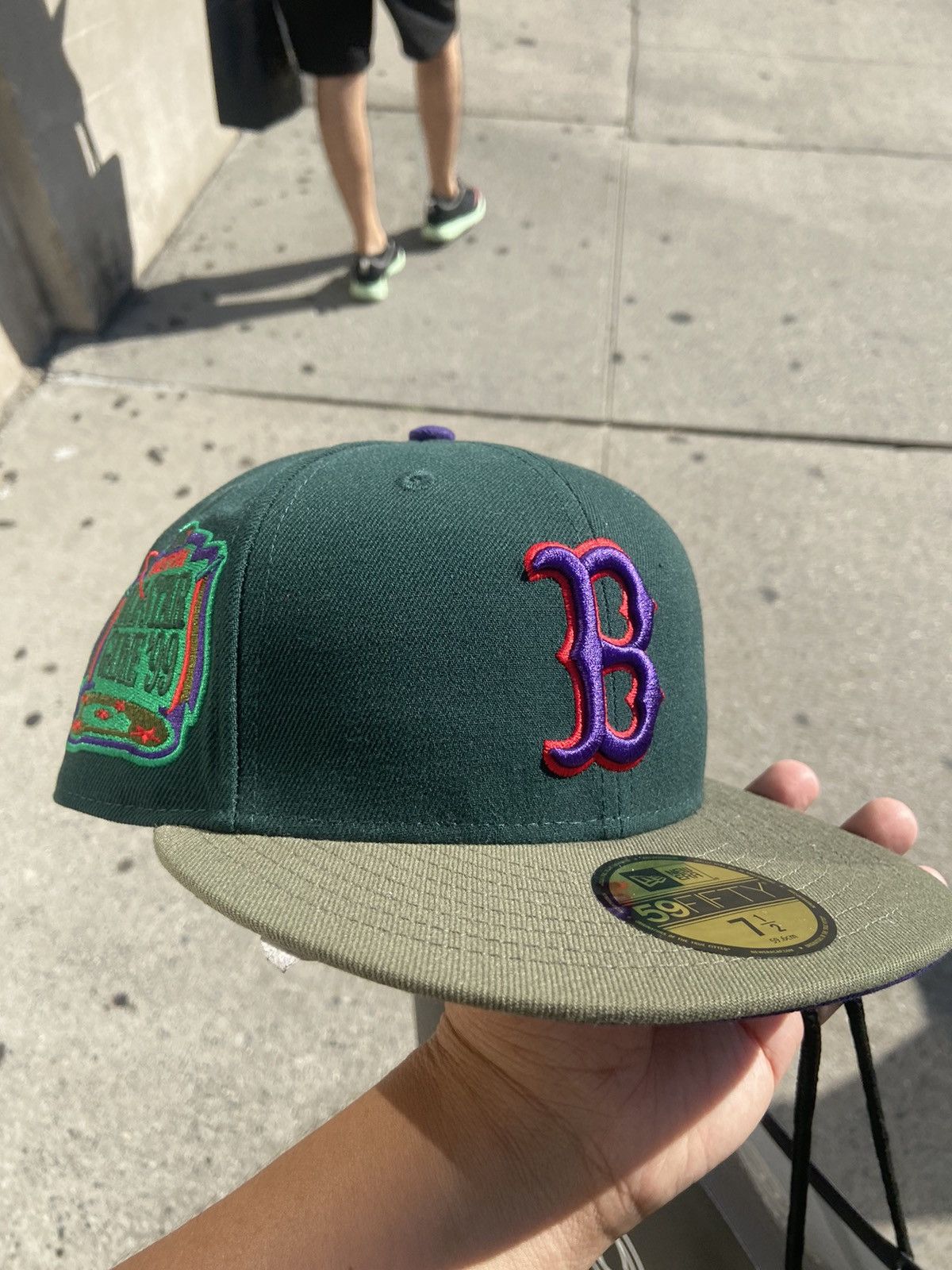 CNCPTS × Hat Club × MLB 7 1/2 Boston Red Sox CNCPTS UV Purple 2 Tone New Era Fitted Size ONE SIZE - 1 Thumbnail