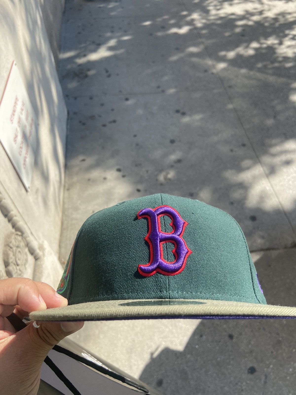 CNCPTS × Hat Club × MLB 7 1/2 Boston Red Sox CNCPTS UV Purple 2 Tone New Era Fitted Size ONE SIZE - 4 Thumbnail