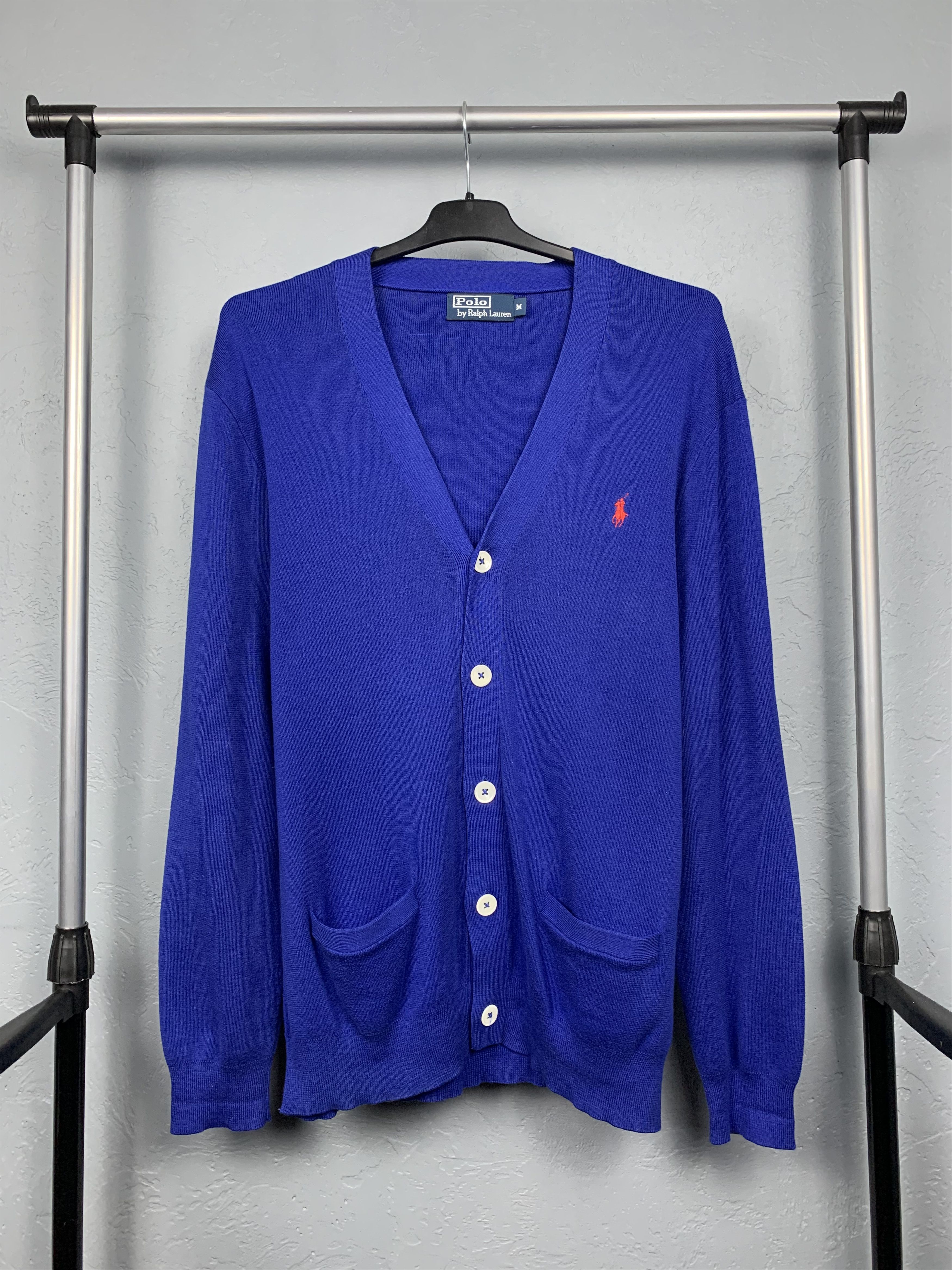 Polo Ralph Lauren Polo Ralph Lauren Vintage Mens Cardigan Size US M / EU 48-50 / 2 - 1 Thumbnail