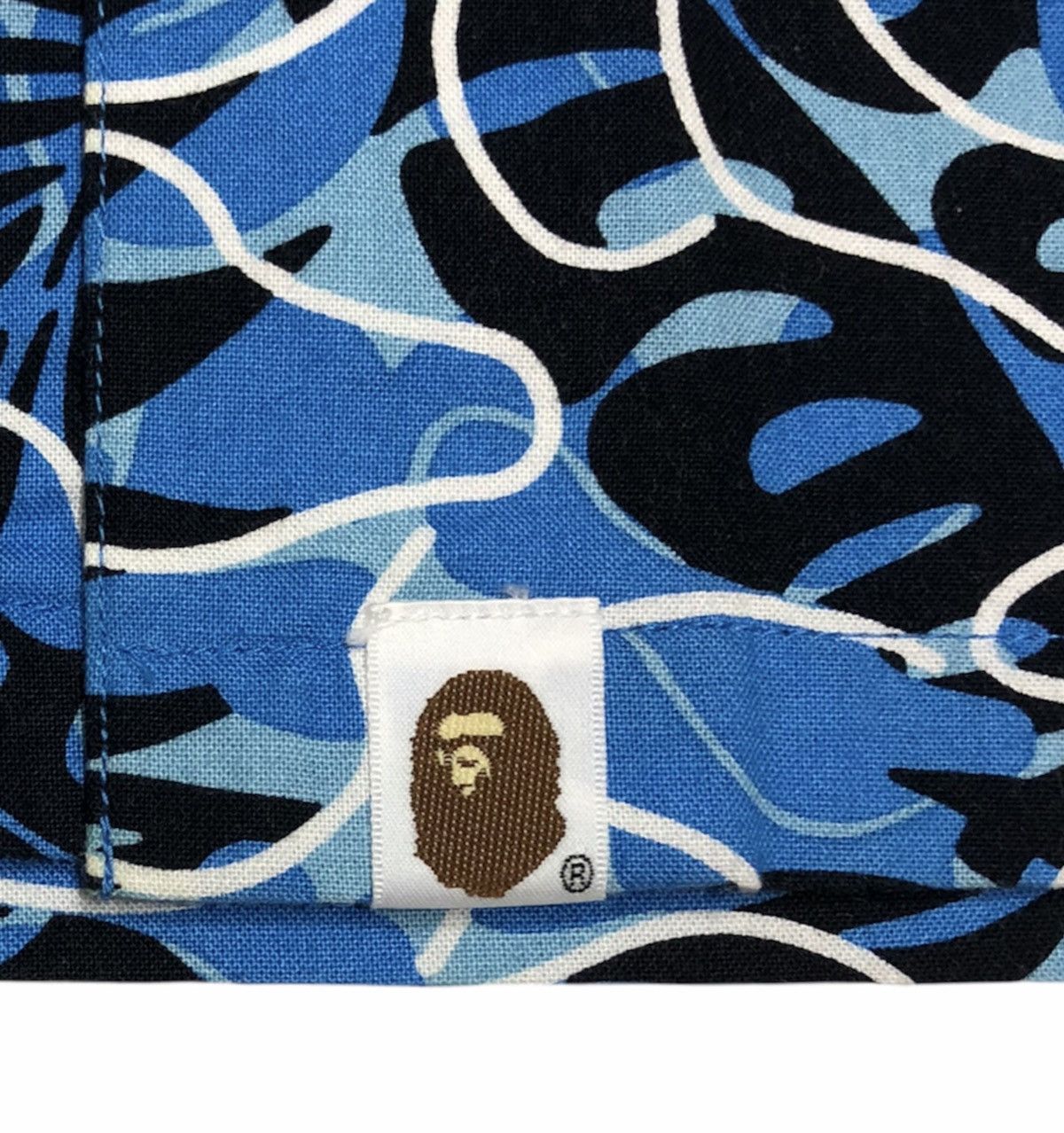Bape Tropical Camo Button Up S/S Shirt (2016) Size US M / EU 48-50 / 2 - 14 Thumbnail