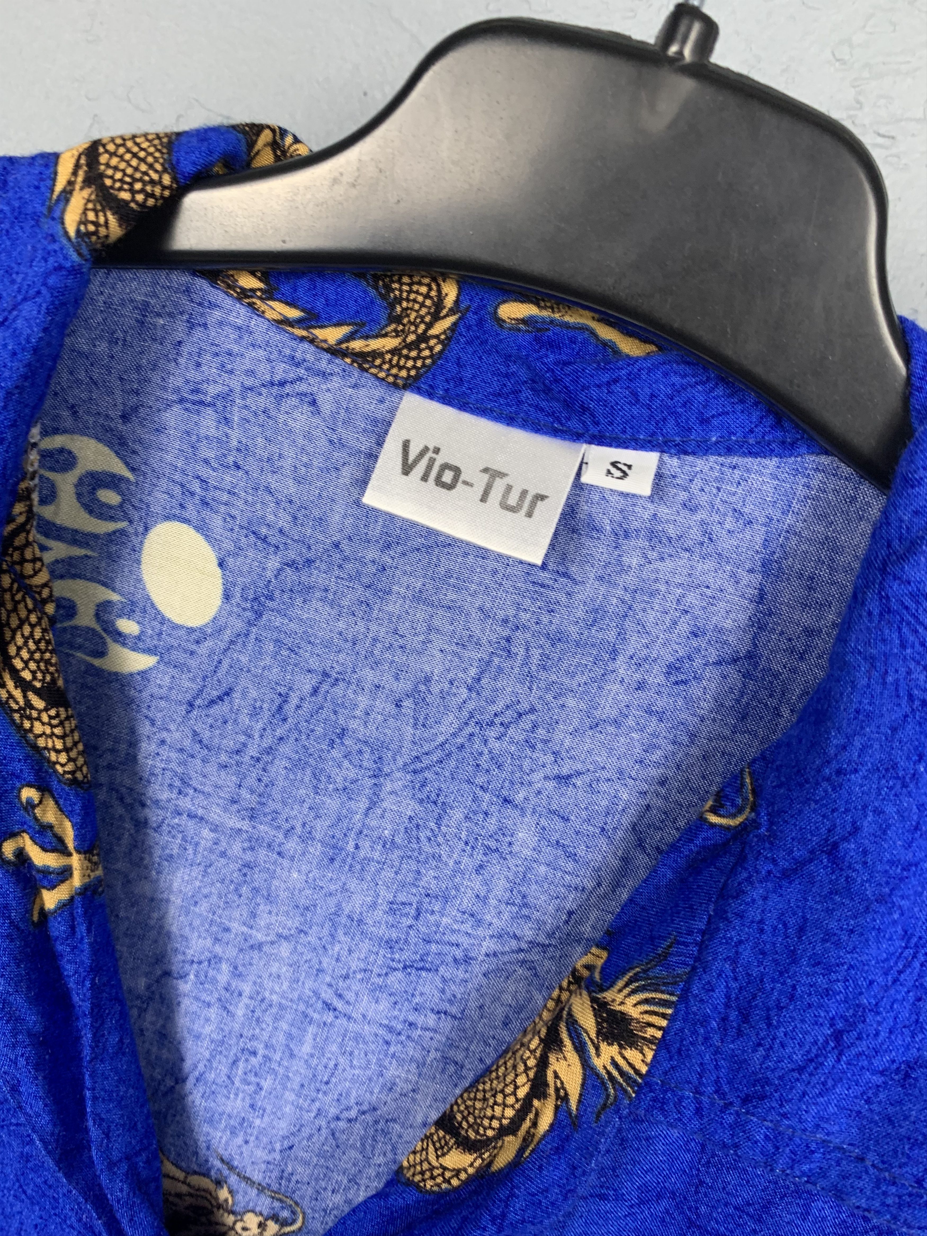 Japanese Brand Hawaiian Shirt Dragon Print in Japanese Style Size US M / EU 48-50 / 2 - 3 Thumbnail