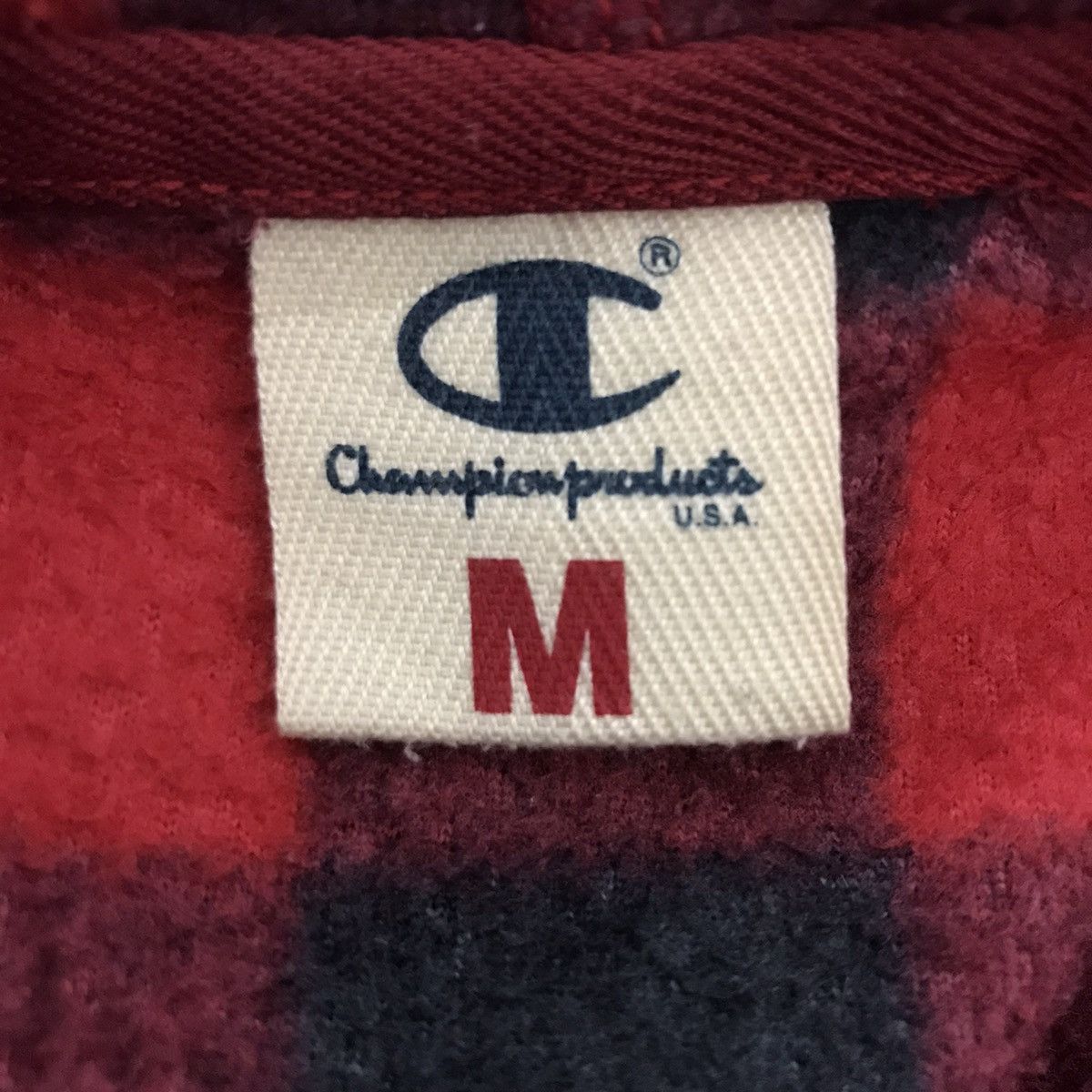 Champion CHAMPION PRODUCTS USA Check Tartan VarsityHooded CoachFleece Size US M / EU 48-50 / 2 - 6 Thumbnail