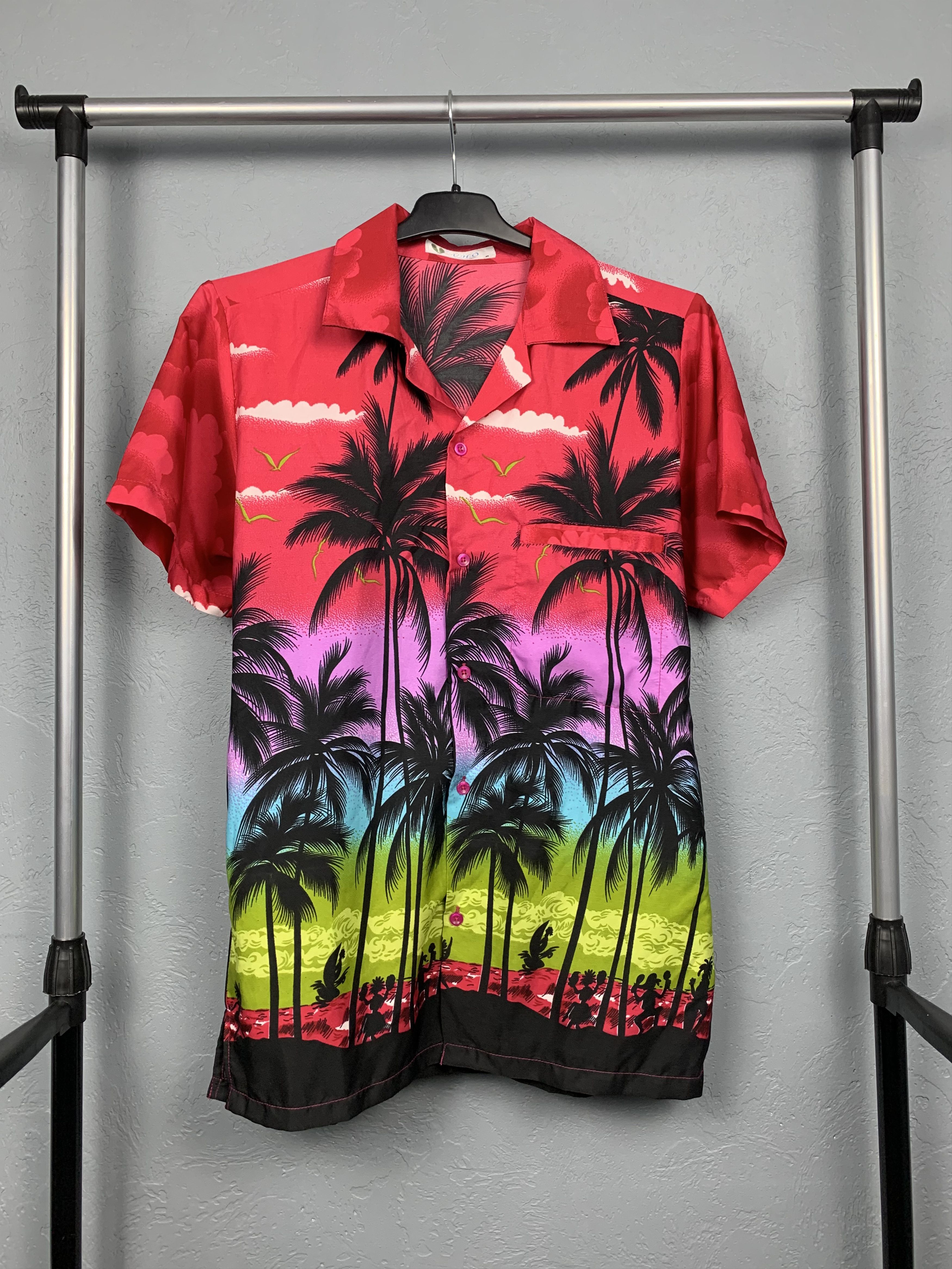 Vintage Vintage Hawaiian Shirt Full Printed Size US S / EU 44-46 / 1 - 1 Thumbnail