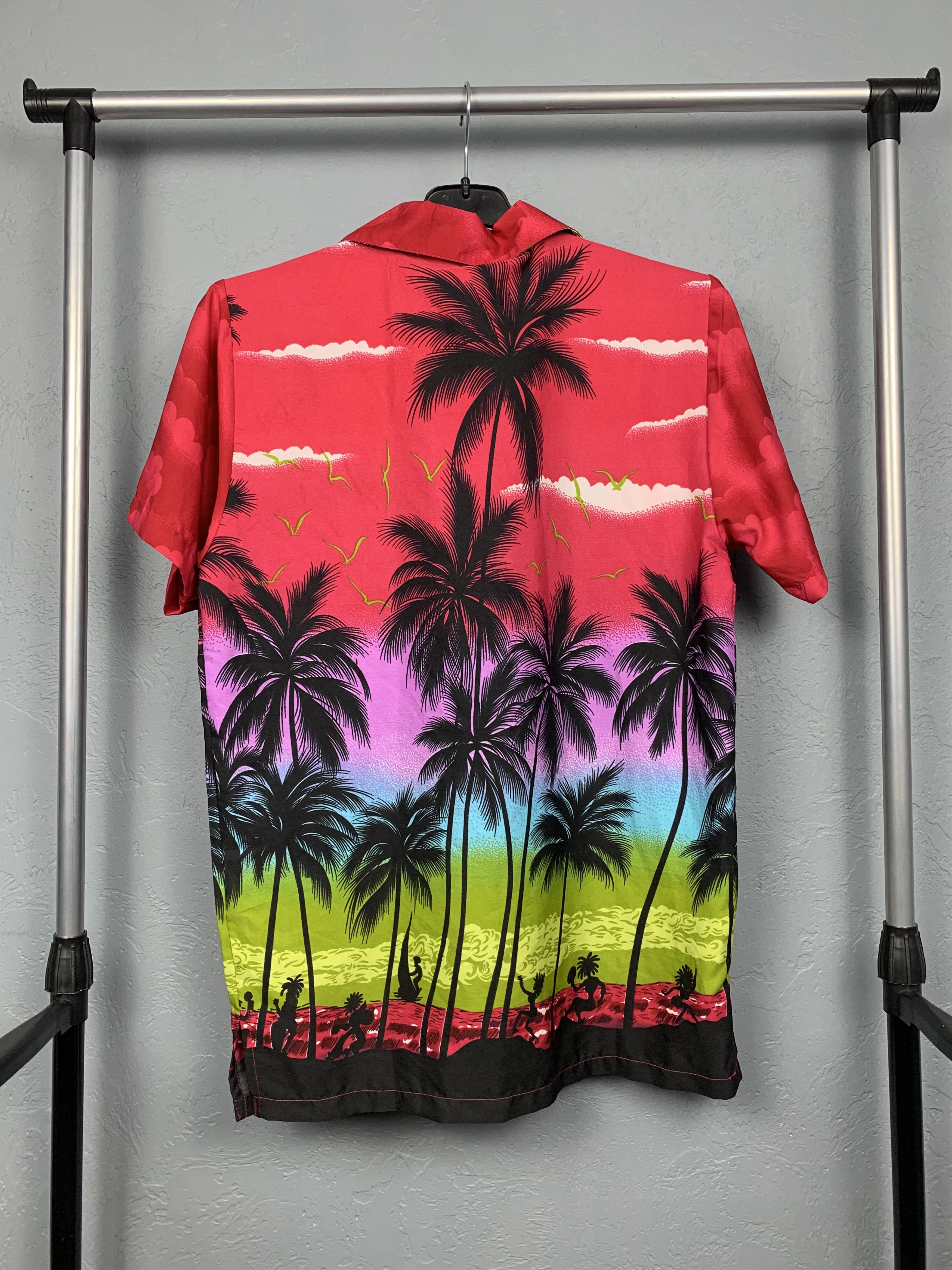 Vintage Vintage Hawaiian Shirt Full Printed Size US S / EU 44-46 / 1 - 5 Thumbnail