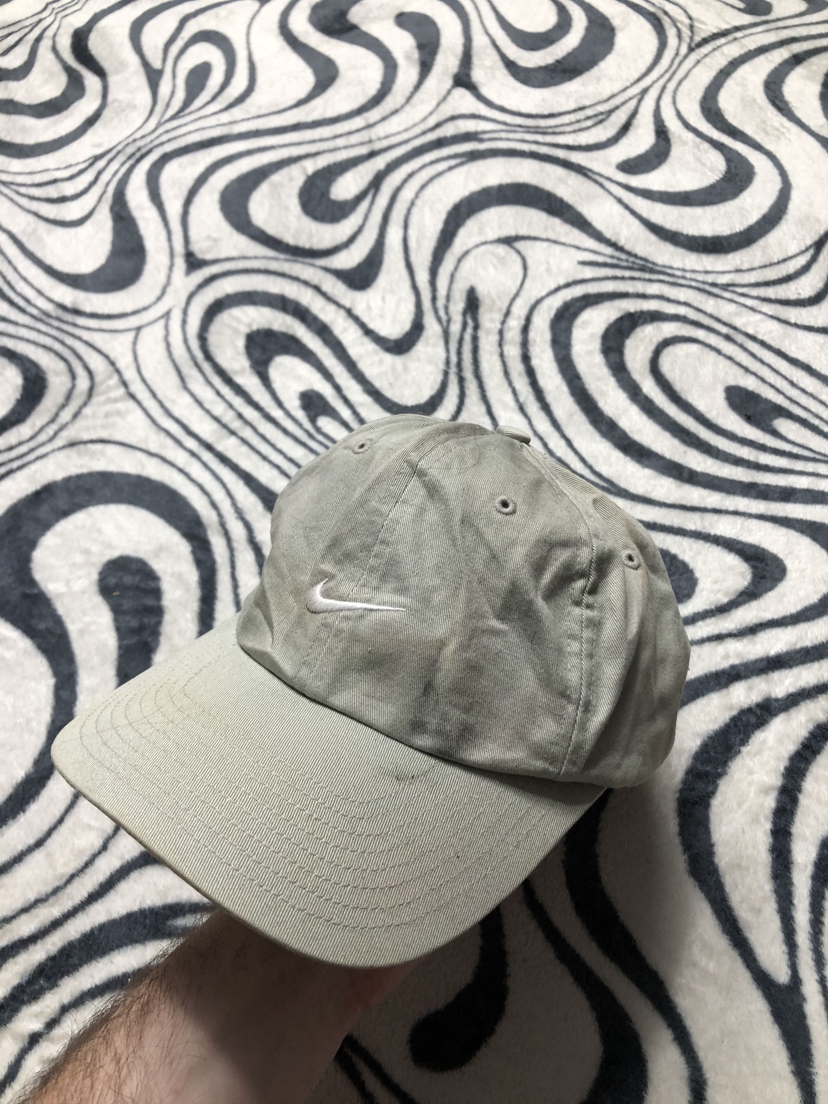 Nike Nike Vintage Mens Hat Cap Swoosh Size ONE SIZE - 1 Thumbnail