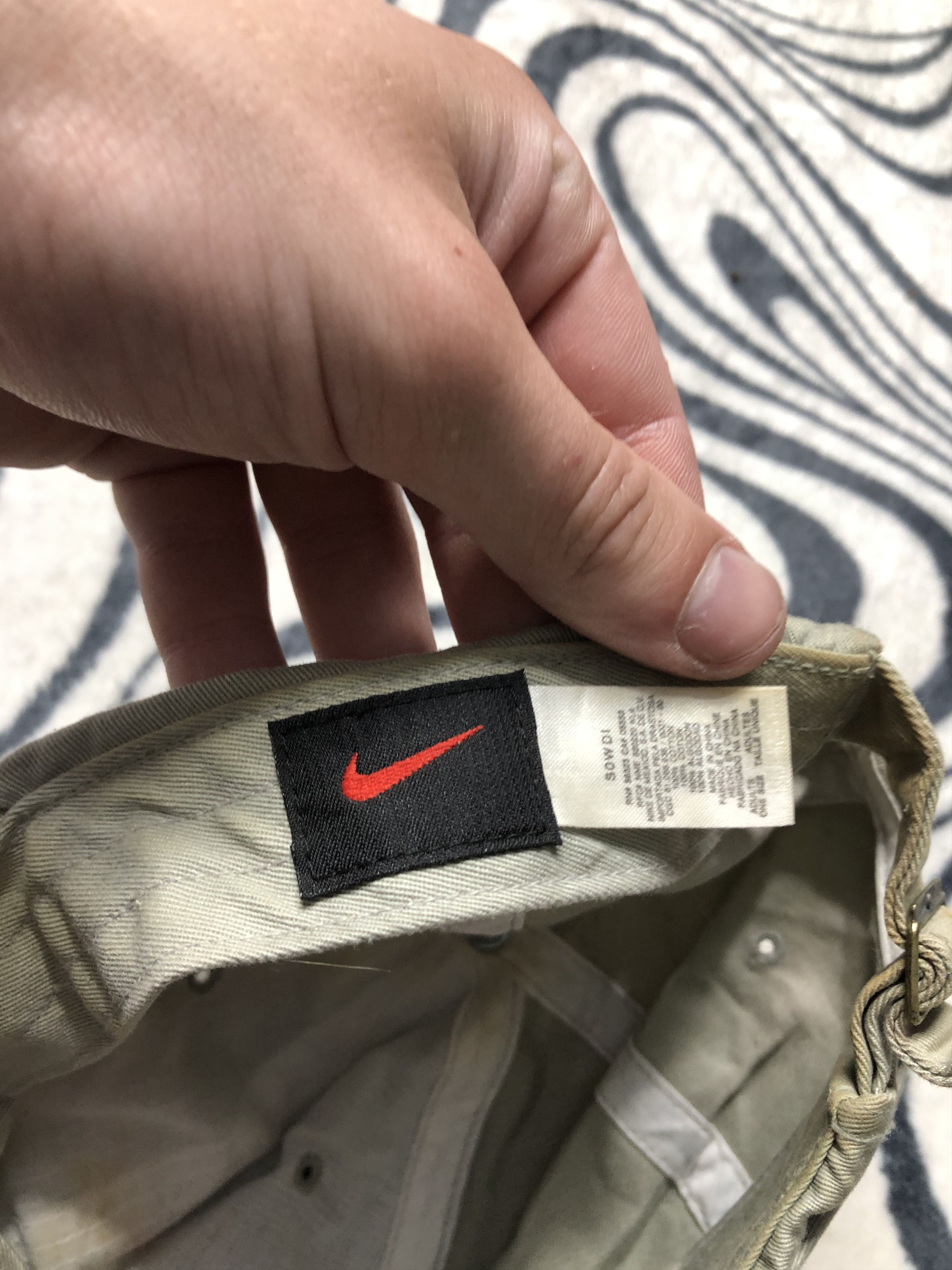 Nike Nike Vintage Mens Hat Cap Swoosh Size ONE SIZE - 5 Thumbnail