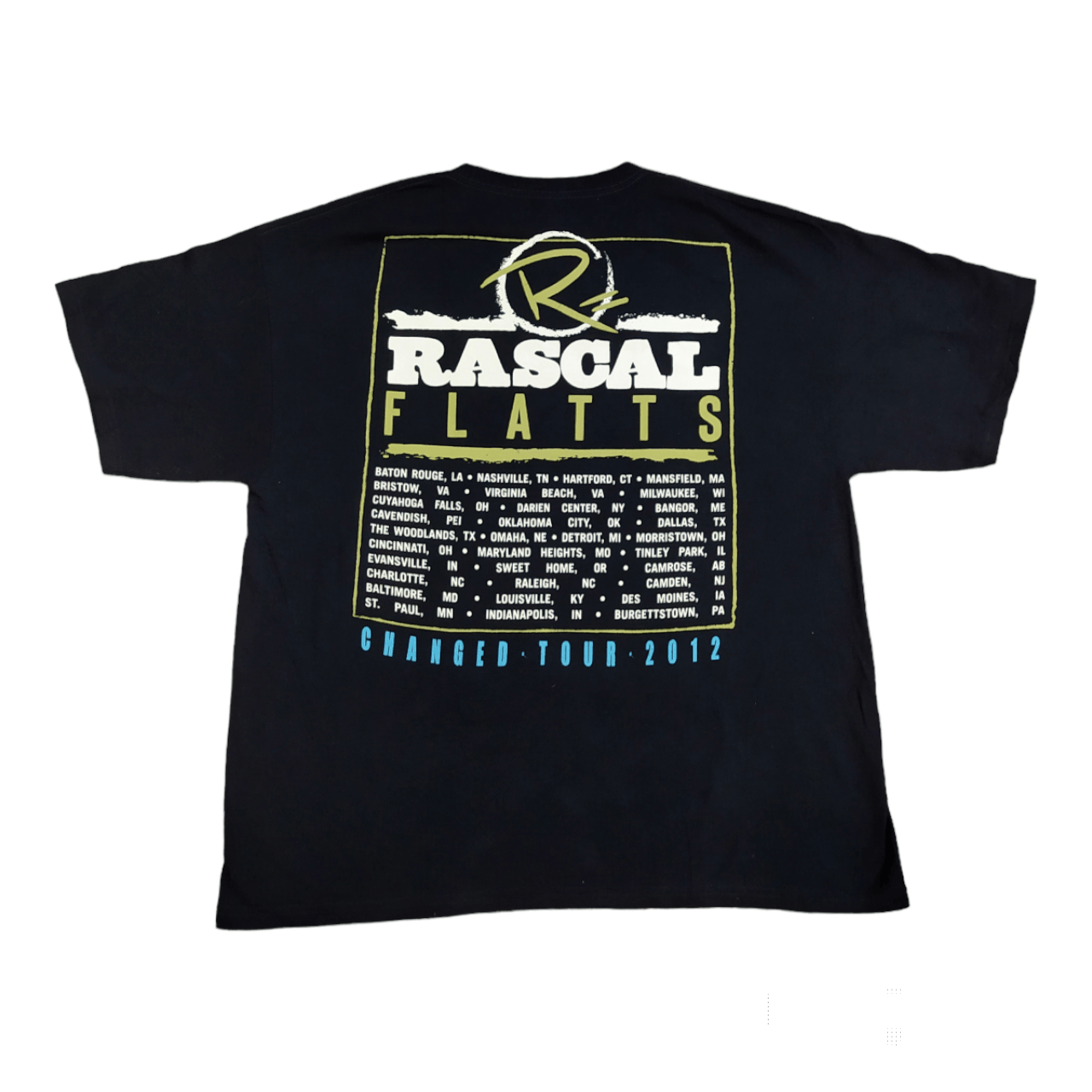 Band Tees Rascal Flatts Band Tour 2012 Size US XXL / EU 58 / 5 - 2 Thumbnail