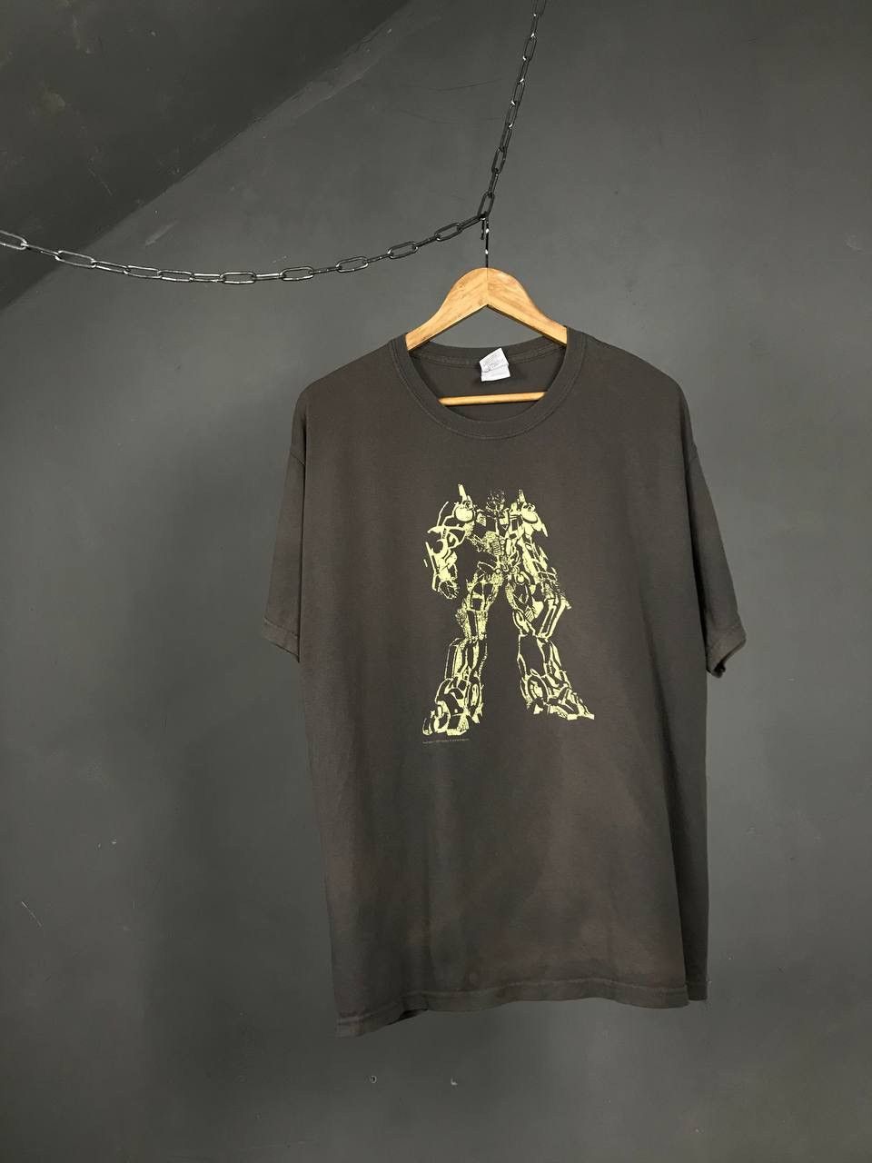 Vintage Transformers movie 2007 vintage Optimus prime streetwear tee Size US L / EU 52-54 / 3 - 1 Thumbnail