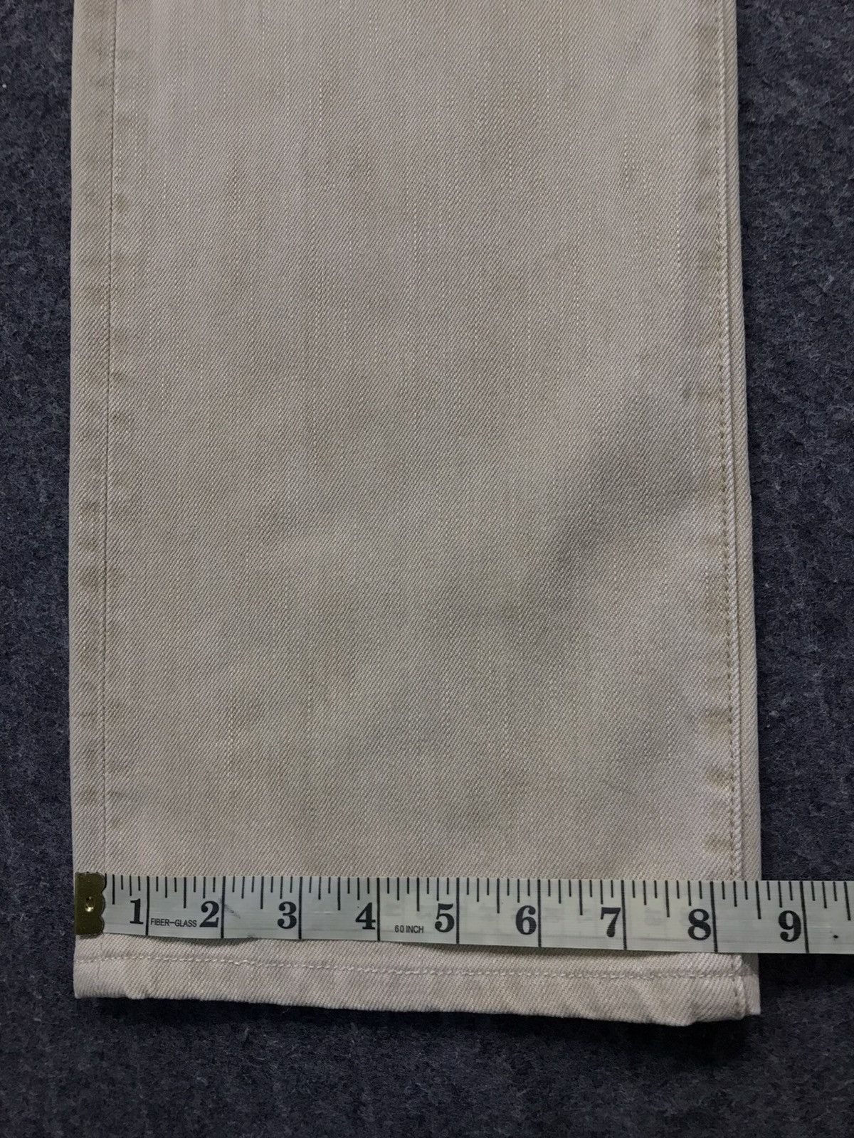 Japanese Brand × OMNIGOD × Vintage Vintage Omnigod Jeans Colour Cream Style Size US 30 / EU 46 - 20 Thumbnail