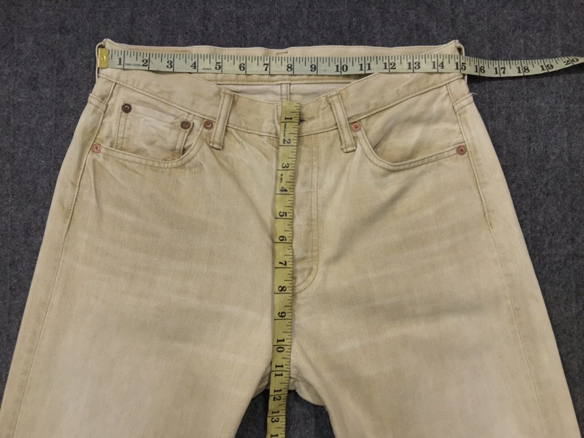 Japanese Brand × OMNIGOD × Vintage Vintage Omnigod Jeans Colour Cream Style Size US 30 / EU 46 - 17 Thumbnail