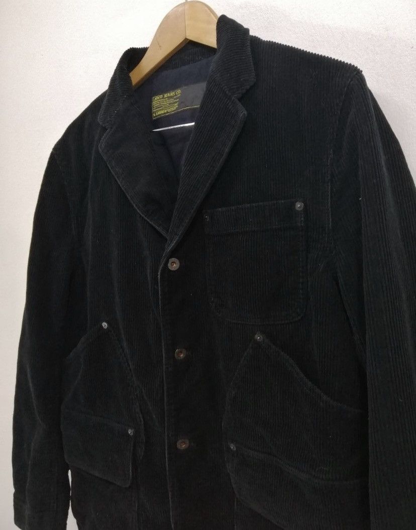 Polo Ralph Lauren Vintage Polo Jeans Ralph Lauren Chore Corduroy Jacket Size US L / EU 52-54 / 3 - 3 Thumbnail