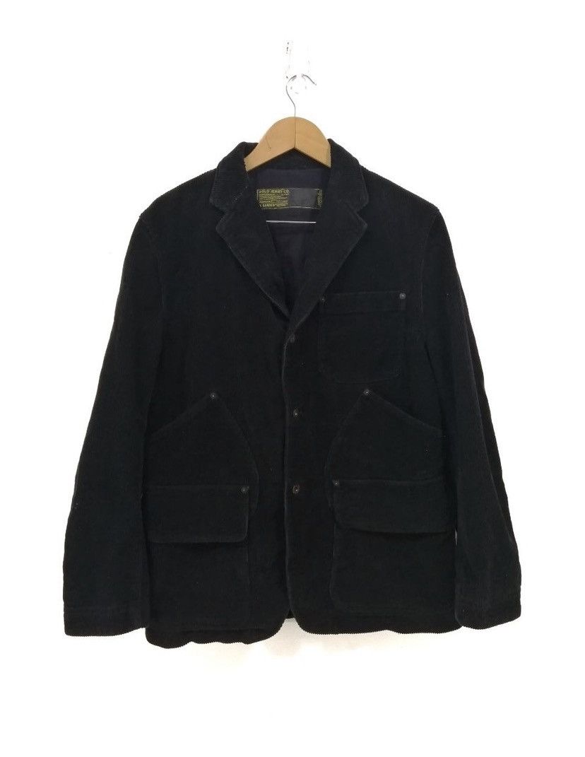 Polo Ralph Lauren Vintage Polo Jeans Ralph Lauren Chore Corduroy Jacket Size US L / EU 52-54 / 3 - 1 Thumbnail