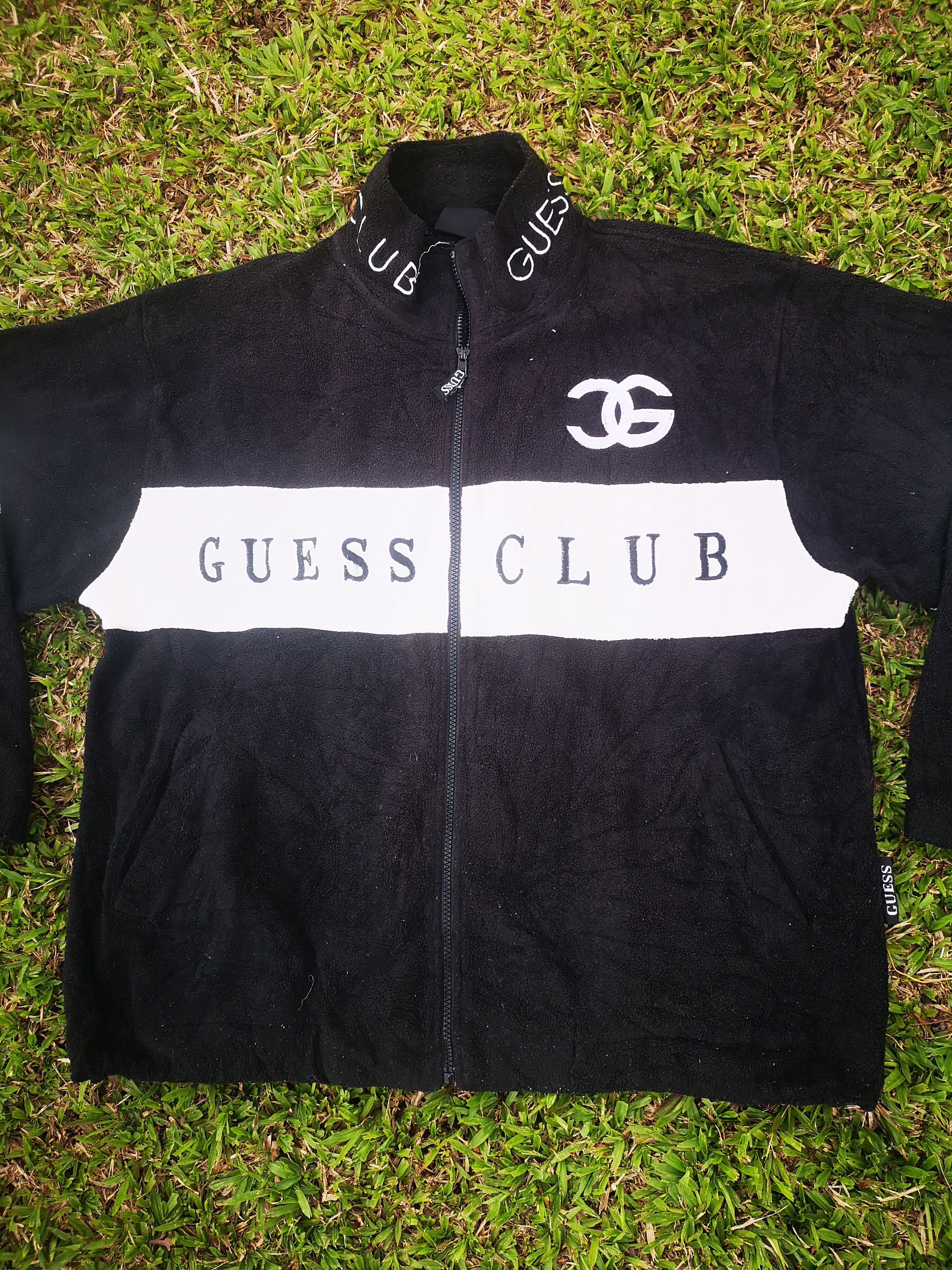 Japanese Brand × Vintage Vintage Guess Club fleece jacket Size US L / EU 52-54 / 3 - 5 Thumbnail