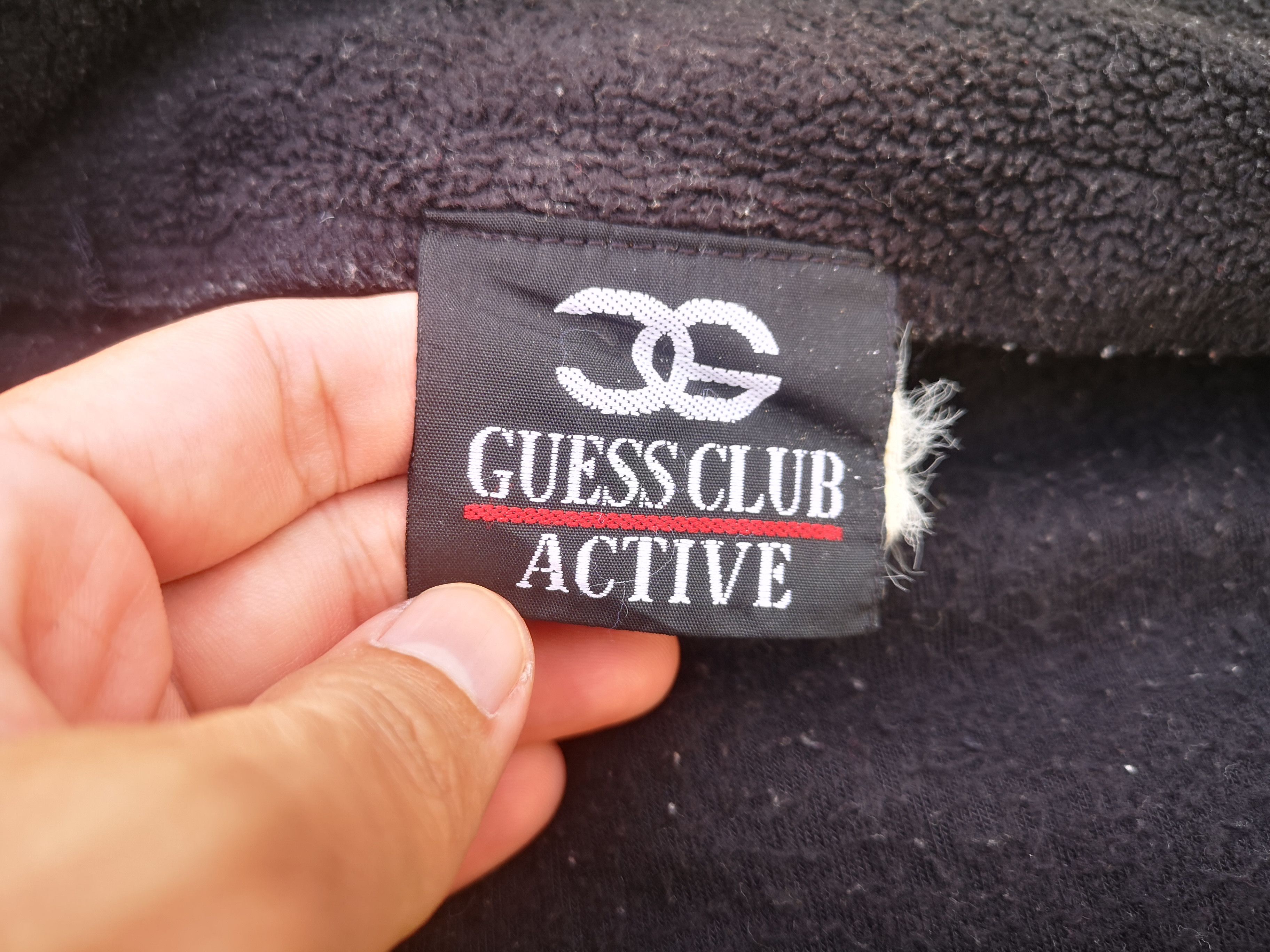 Japanese Brand × Vintage Vintage Guess Club fleece jacket Size US L / EU 52-54 / 3 - 9 Thumbnail