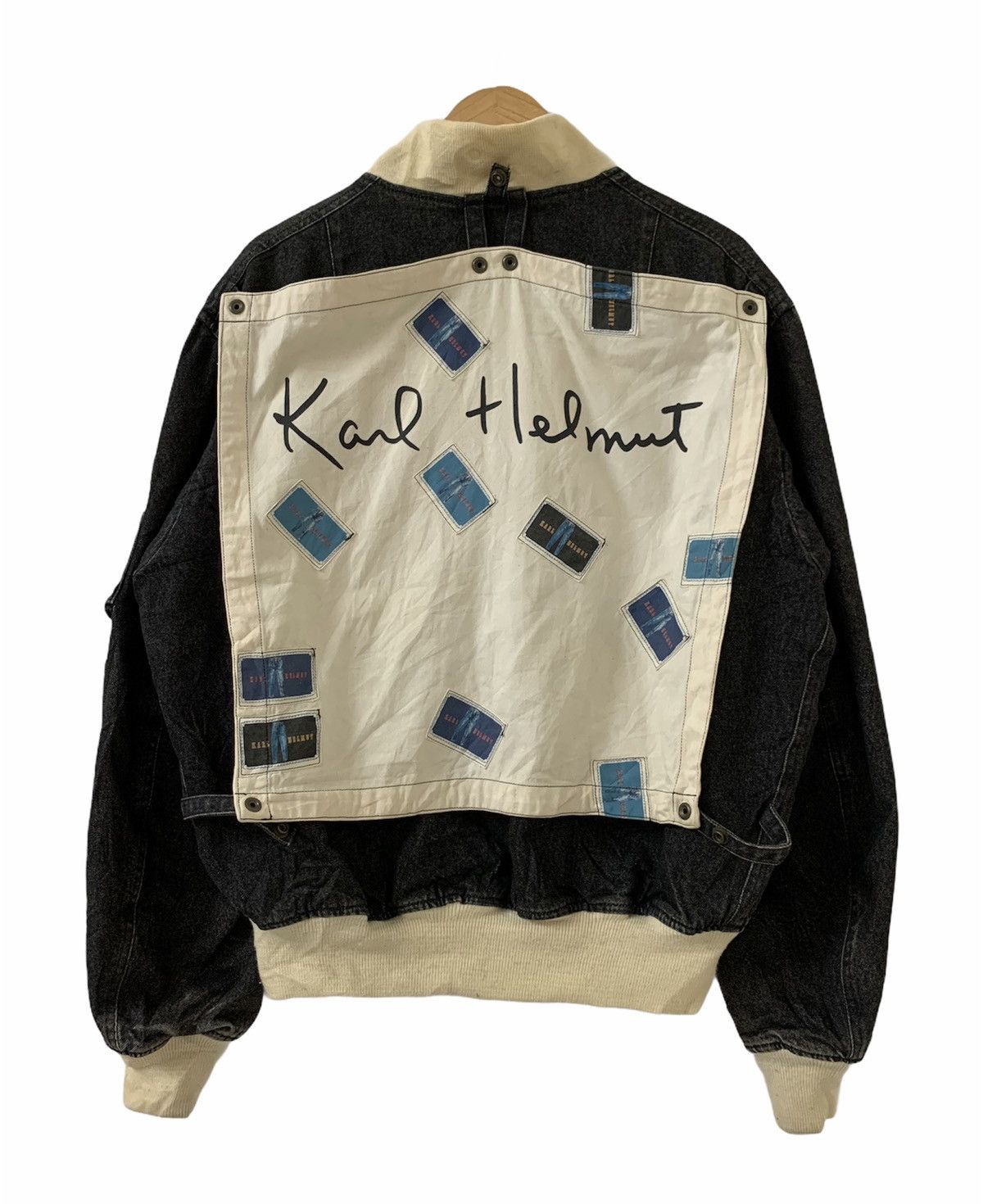 Karl Helmut RARE🔥KARL HELMUT Bomber Jacket Size US M / EU 48-50 / 2 - 2 Thumbnail