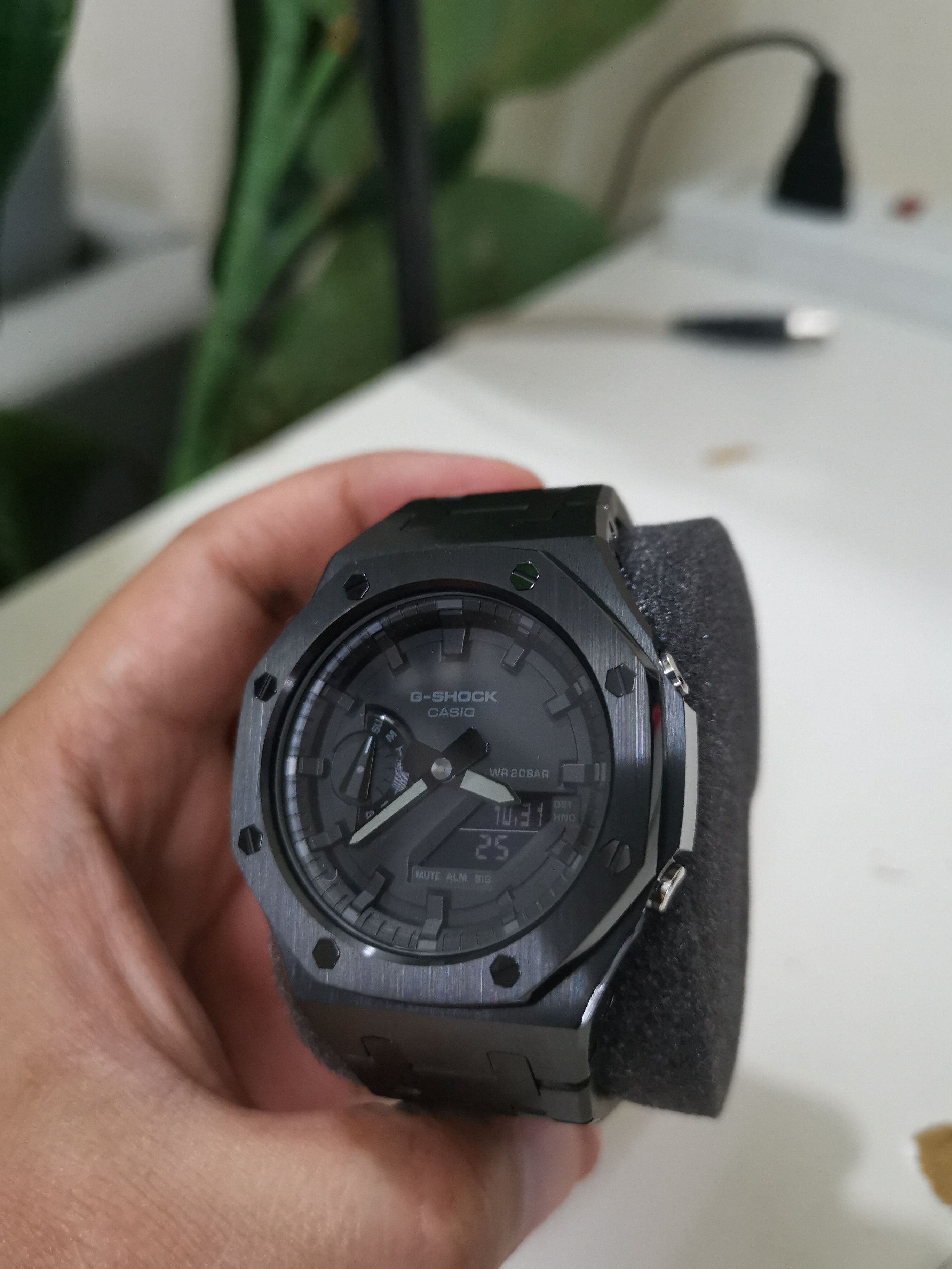 G Shock 💥QUICK SALES💥G-Shock Casioak Custom GA-2100 (Black) Size ONE SIZE - 4 Thumbnail