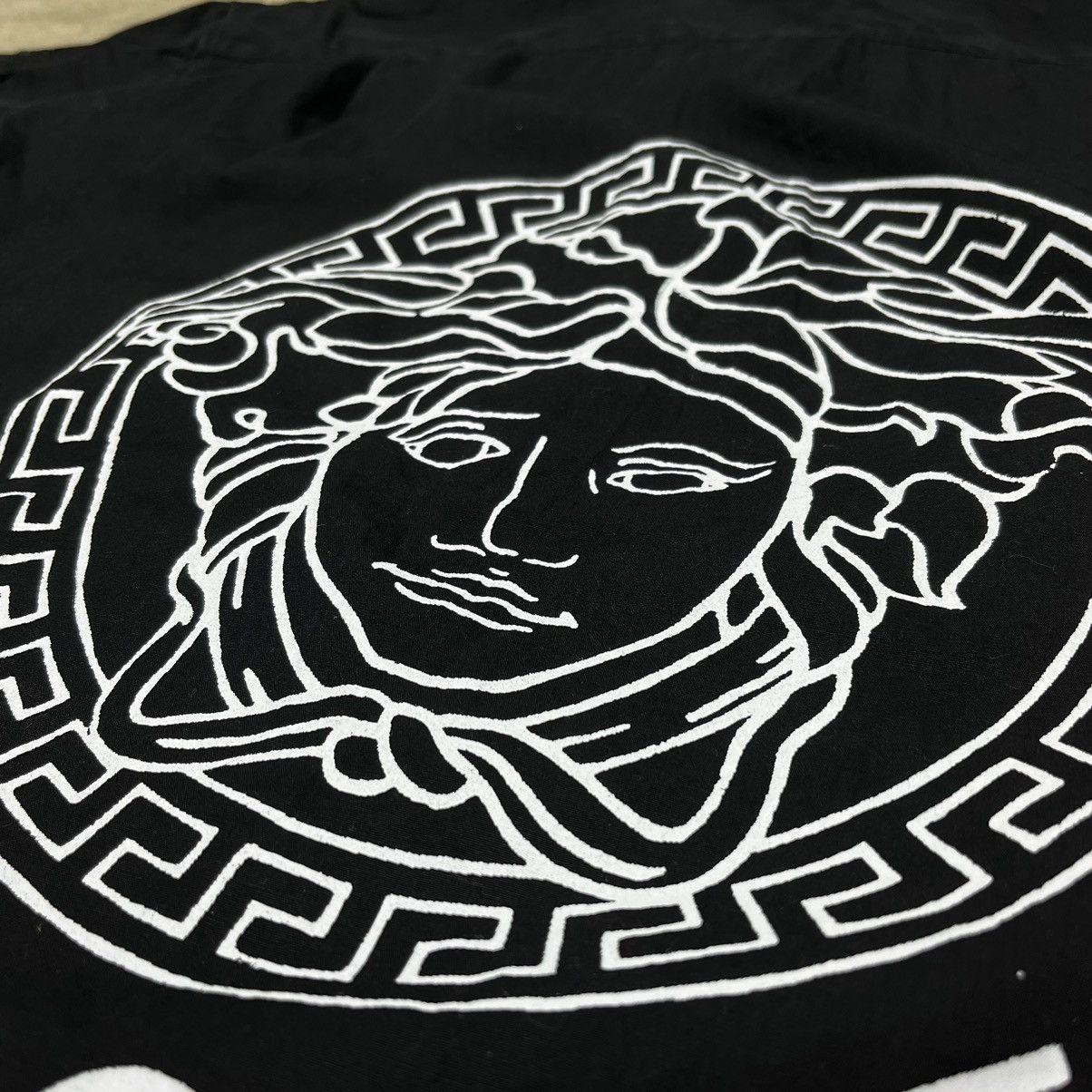 Versace VERSACE MULTIPOCKET WITH BIGLOGO ARCHIVE 1990s SHIRT - № 592 Size US M / EU 48-50 / 2 - 4 Thumbnail