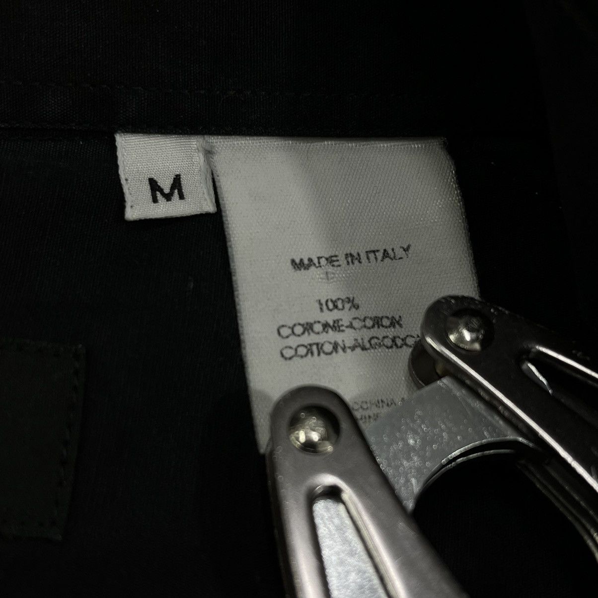 Versace VERSACE MULTIPOCKET WITH BIGLOGO ARCHIVE 1990s SHIRT - № 592 Size US M / EU 48-50 / 2 - 12 Thumbnail