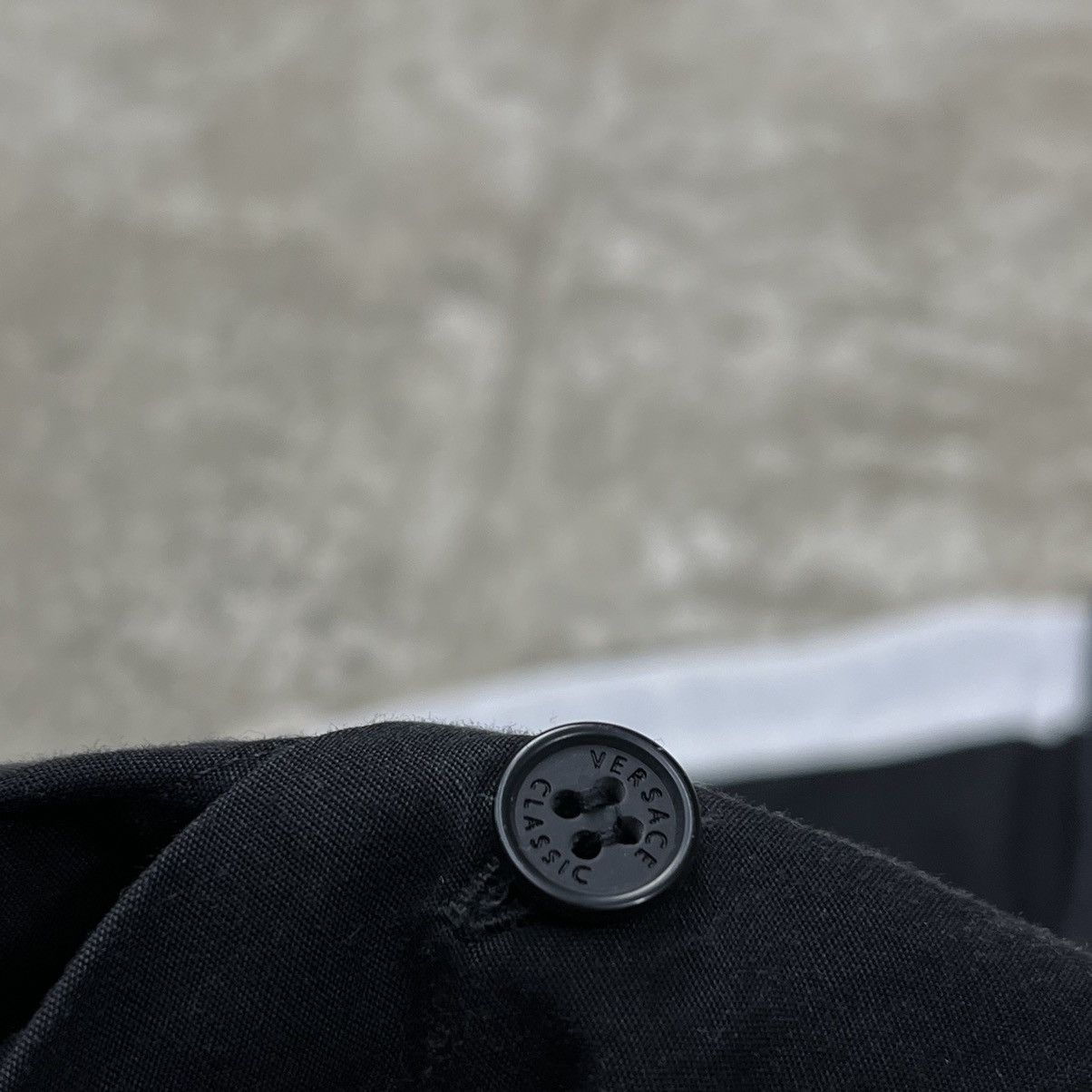 Versace VERSACE MULTIPOCKET WITH BIGLOGO ARCHIVE 1990s SHIRT - № 592 Size US M / EU 48-50 / 2 - 14 Thumbnail