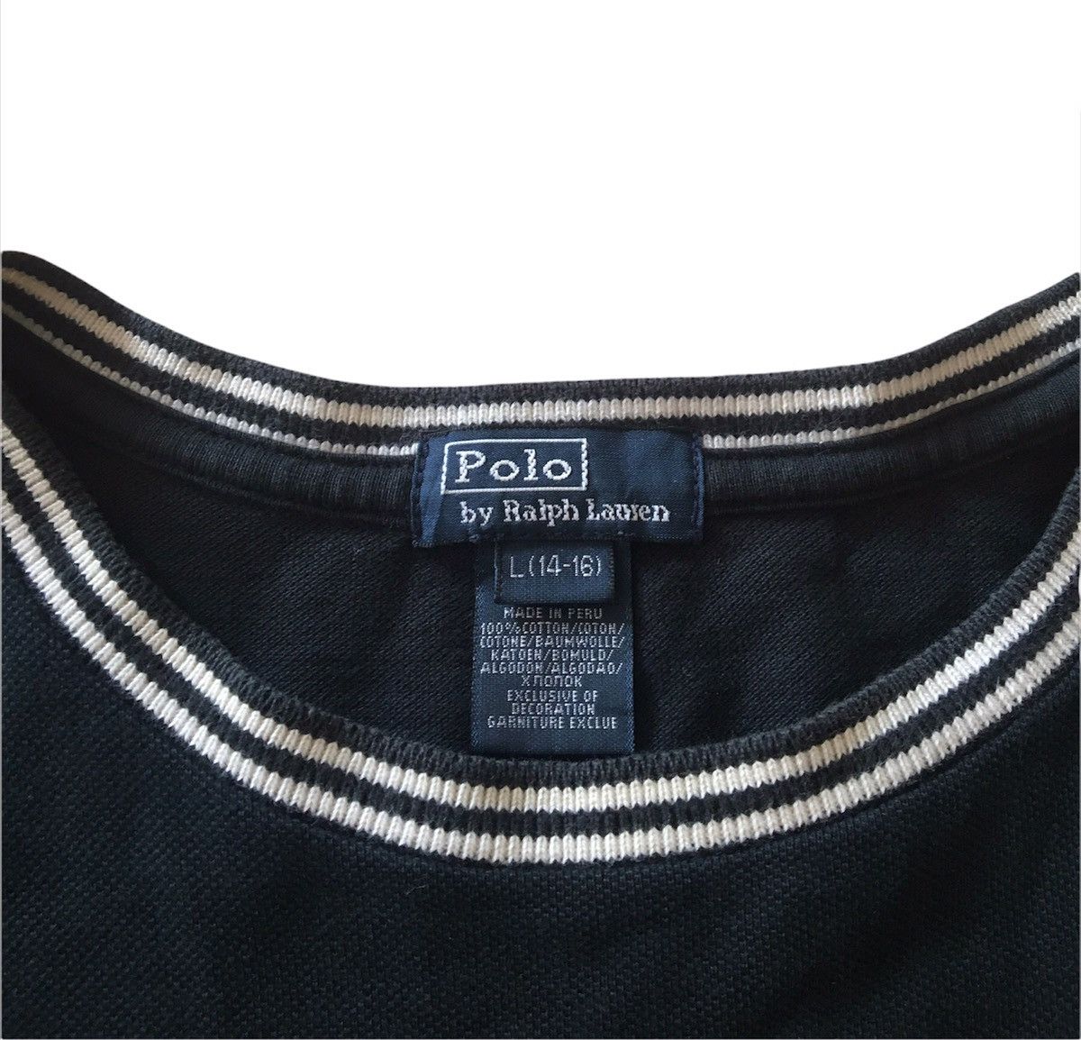 Polo Ralph Lauren × Ralph Lauren Polo Ralph Lauren Big Logo T Shirts Size US S / EU 44-46 / 1 - 5 Thumbnail