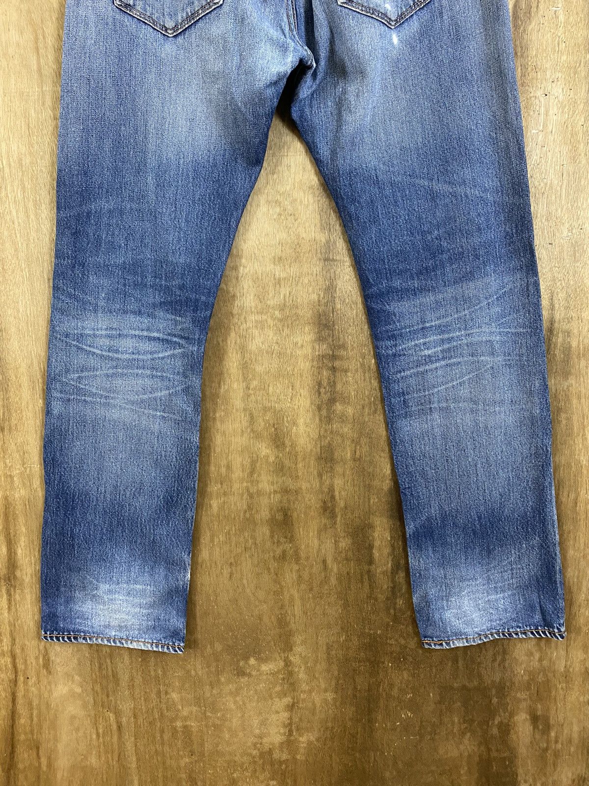 Levi's DLS 501 Levi’s Blue distressed Denim Pants #BB542 Size US 32 / EU 48 - 9 Thumbnail