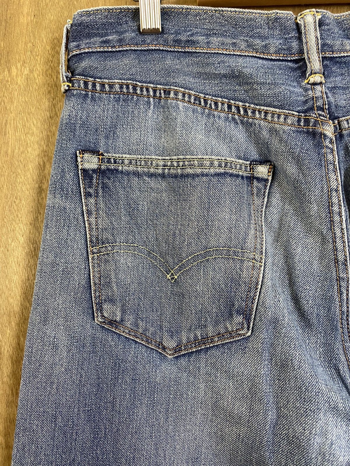 Levi's DLS 501 Levi’s Blue distressed Denim Pants #BB542 Size US 32 / EU 48 - 10 Thumbnail