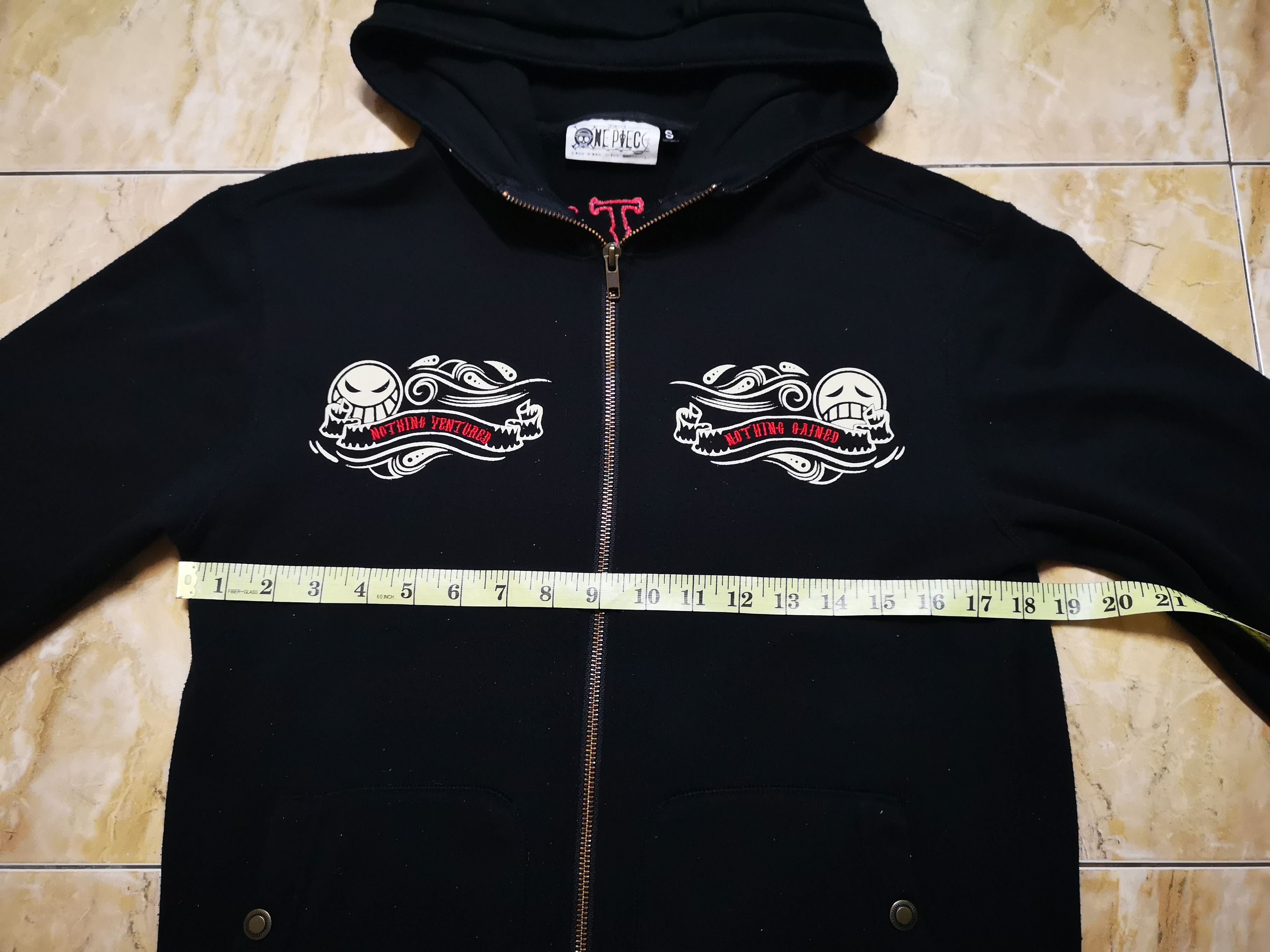 One Piece (Portgas D Ace) Zipper Hoodie