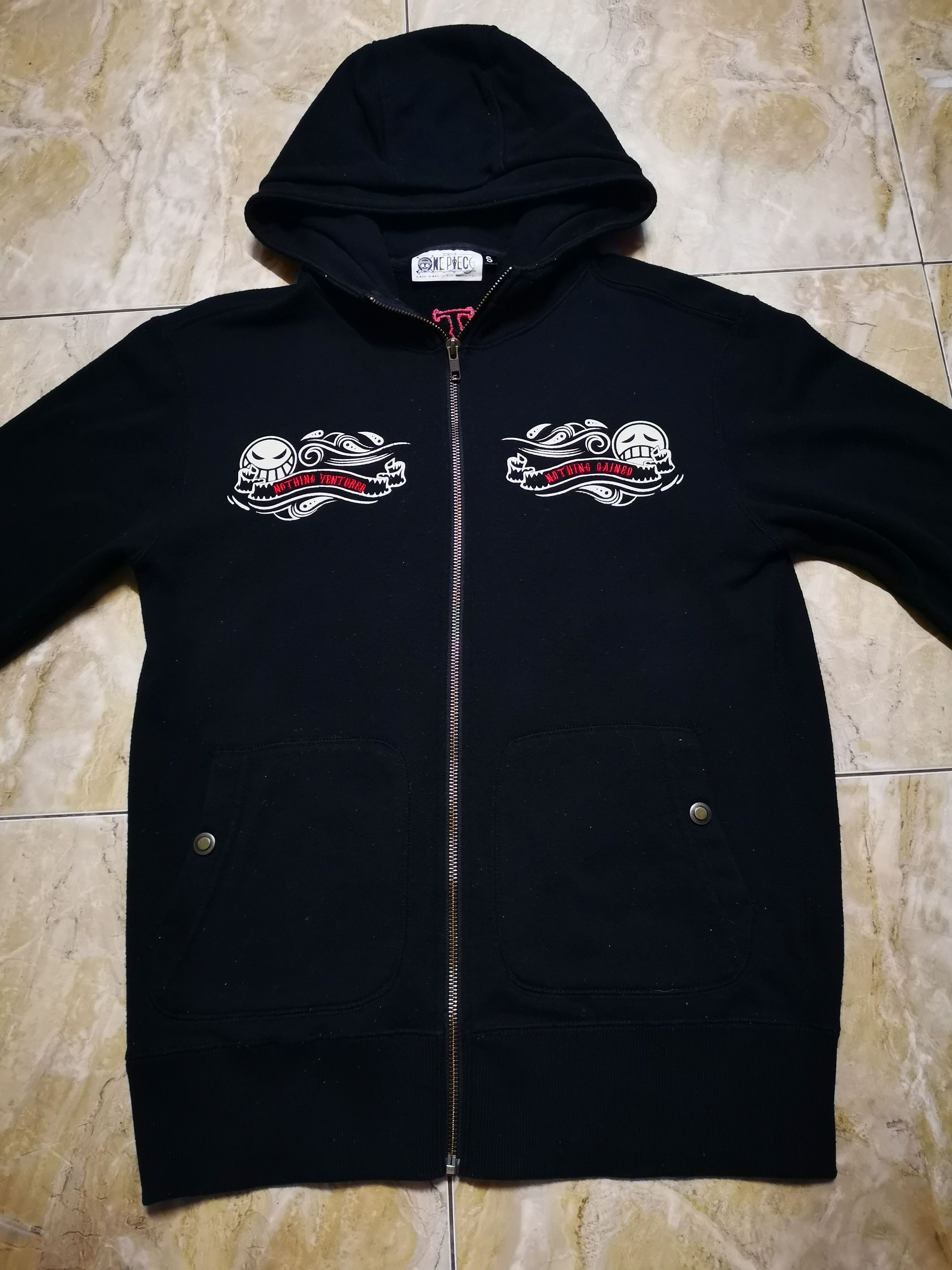 One Piece (Portgas D Ace) Zipper Hoodie
