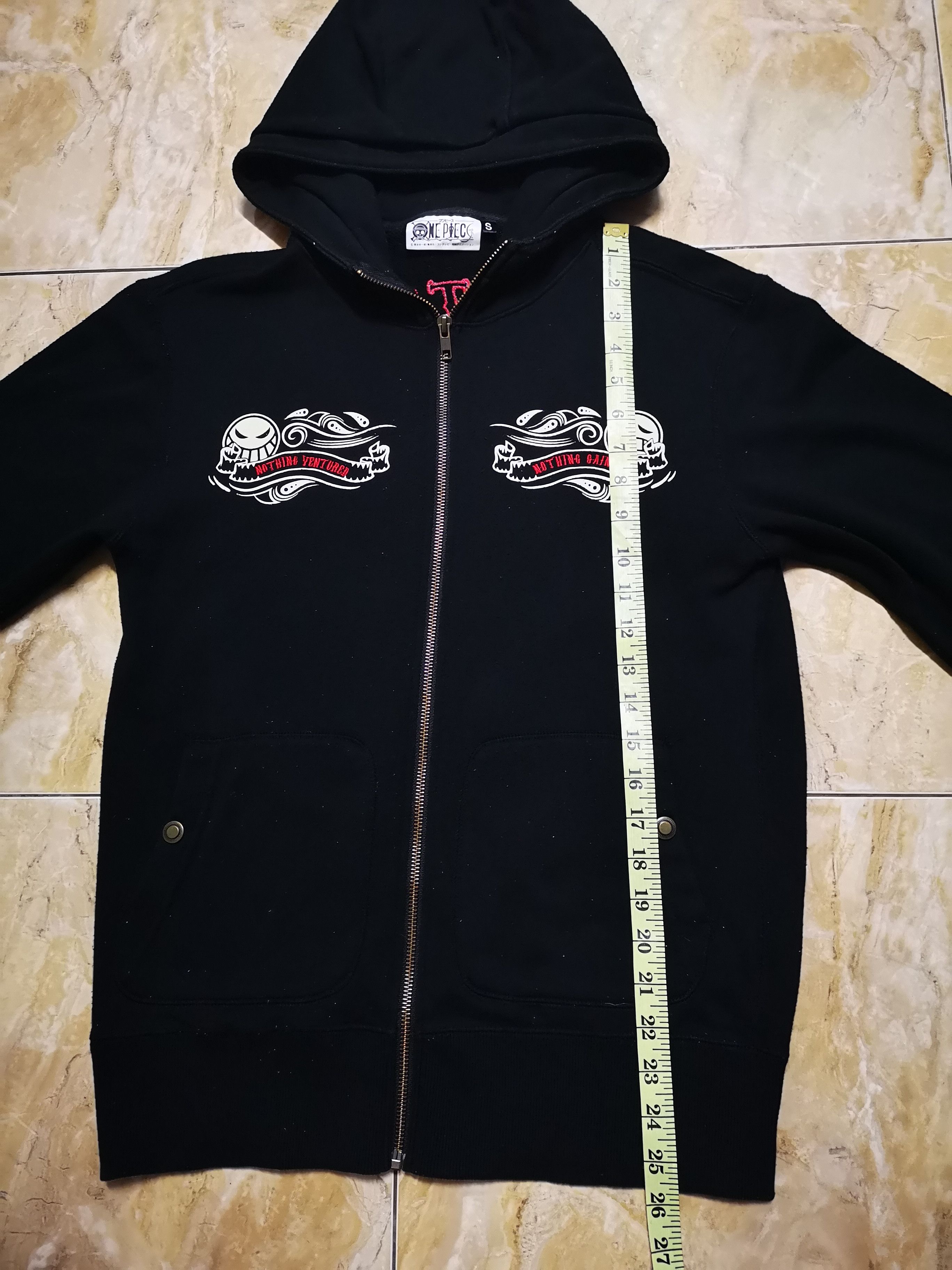 One Piece (Portgas D Ace) Zipper Hoodie
