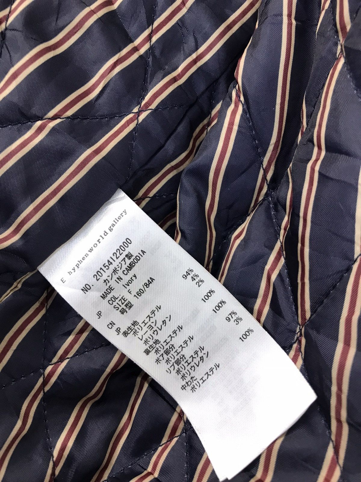 Japanese Brand Vintage Ehyphen World Gallery Varsity Jacket Hoodie style Size US S / EU 44-46 / 1 - 9 Thumbnail