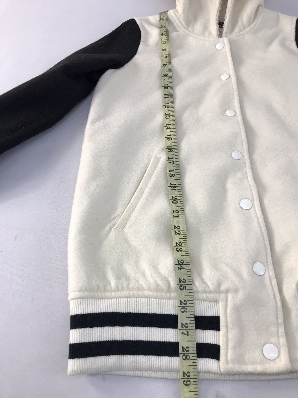 Japanese Brand Vintage Ehyphen World Gallery Varsity Jacket Hoodie style Size US S / EU 44-46 / 1 - 13 Thumbnail