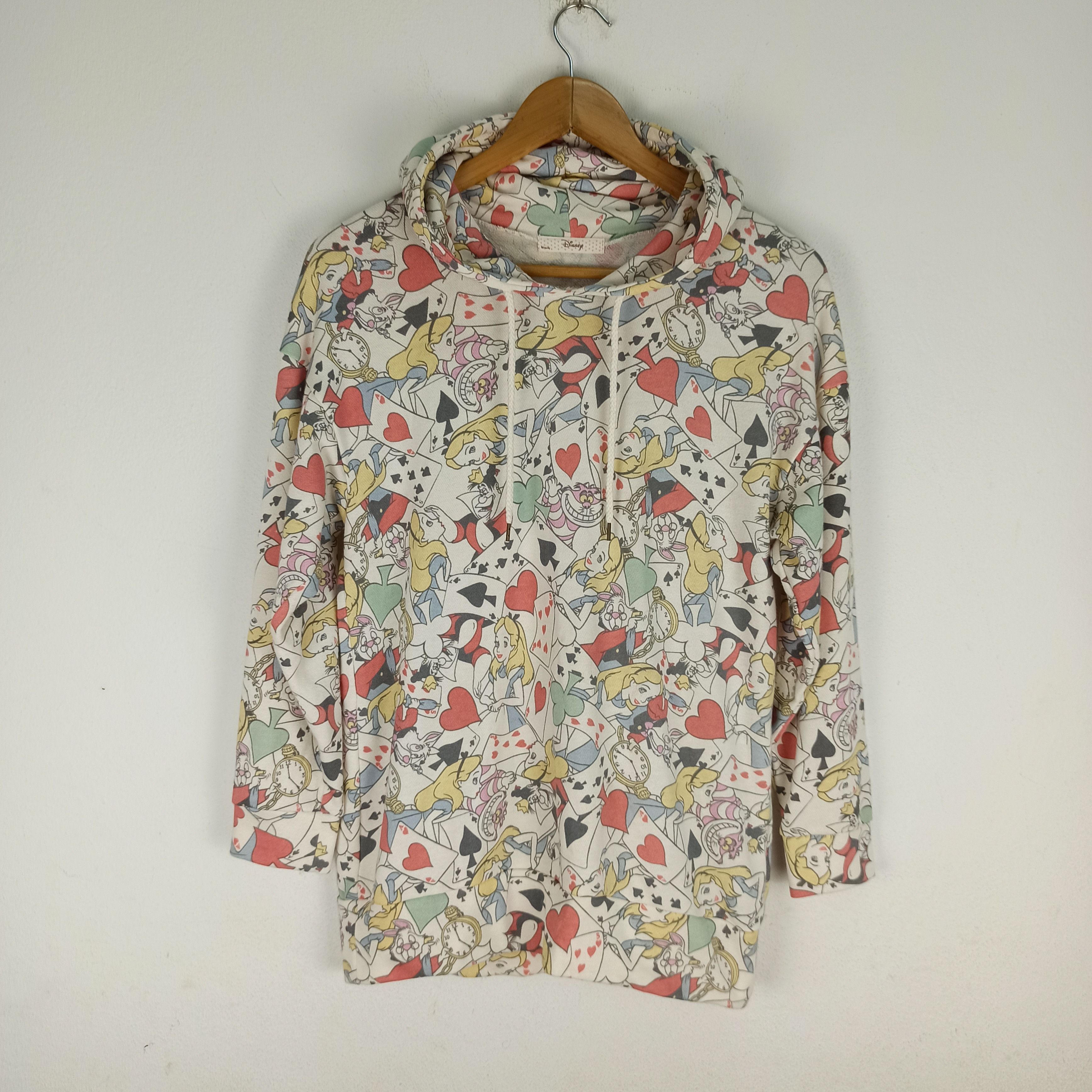 Cartoon Network Alice in Wonderland Hoodie OVP for Ladies Size M / US 6-8 / IT 42-44 - 1 Thumbnail
