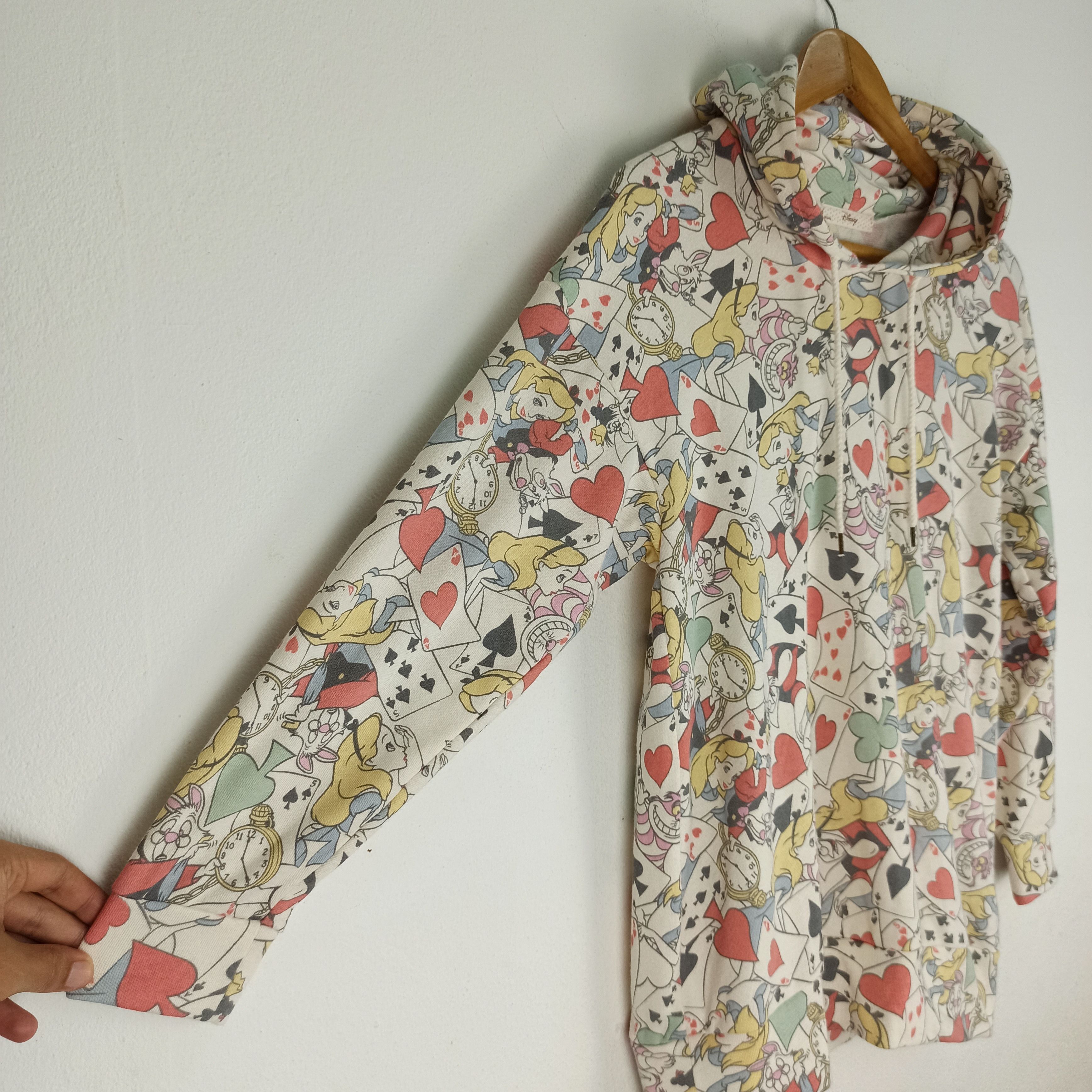Cartoon Network Alice in Wonderland Hoodie OVP for Ladies Size M / US 6-8 / IT 42-44 - 3 Thumbnail