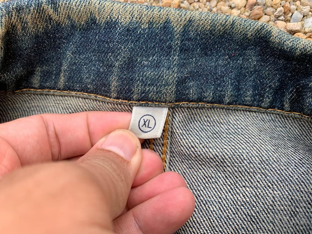 Uniqlo Uniqlo Jacket Distressed Denim Size US XL / EU 56 / 4 - 6 Thumbnail