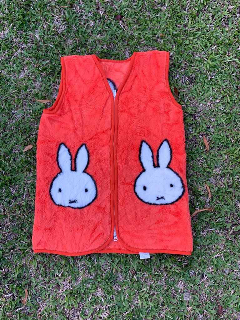 Anime Vintage Vest fleece Dick Bruna cartoon Size US M / EU 48-50 / 2 - 3 Thumbnail