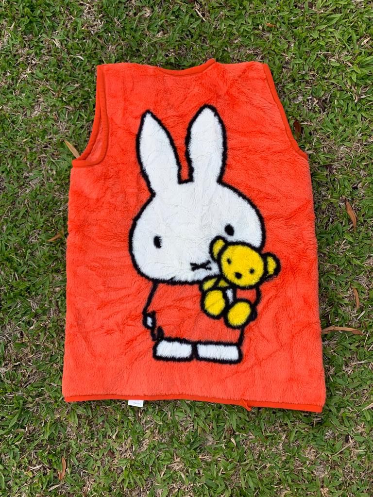 Anime Vintage Vest fleece Dick Bruna cartoon Size US M / EU 48-50 / 2 - 4 Thumbnail