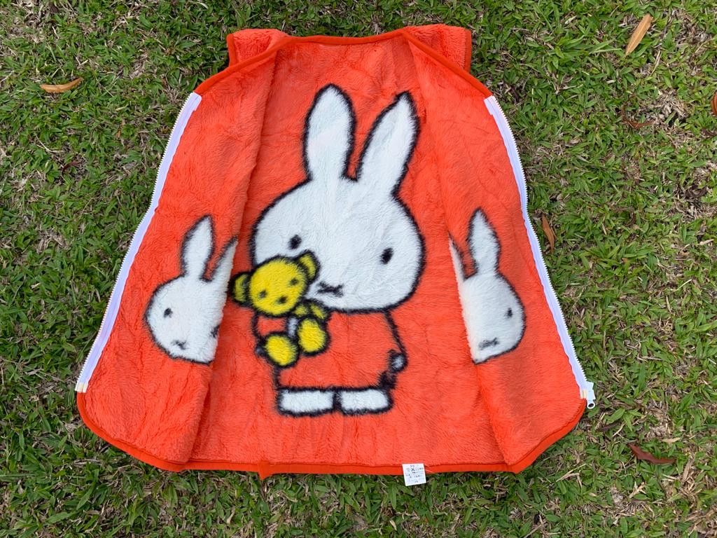 Anime Vintage Vest fleece Dick Bruna cartoon Size US M / EU 48-50 / 2 - 5 Thumbnail