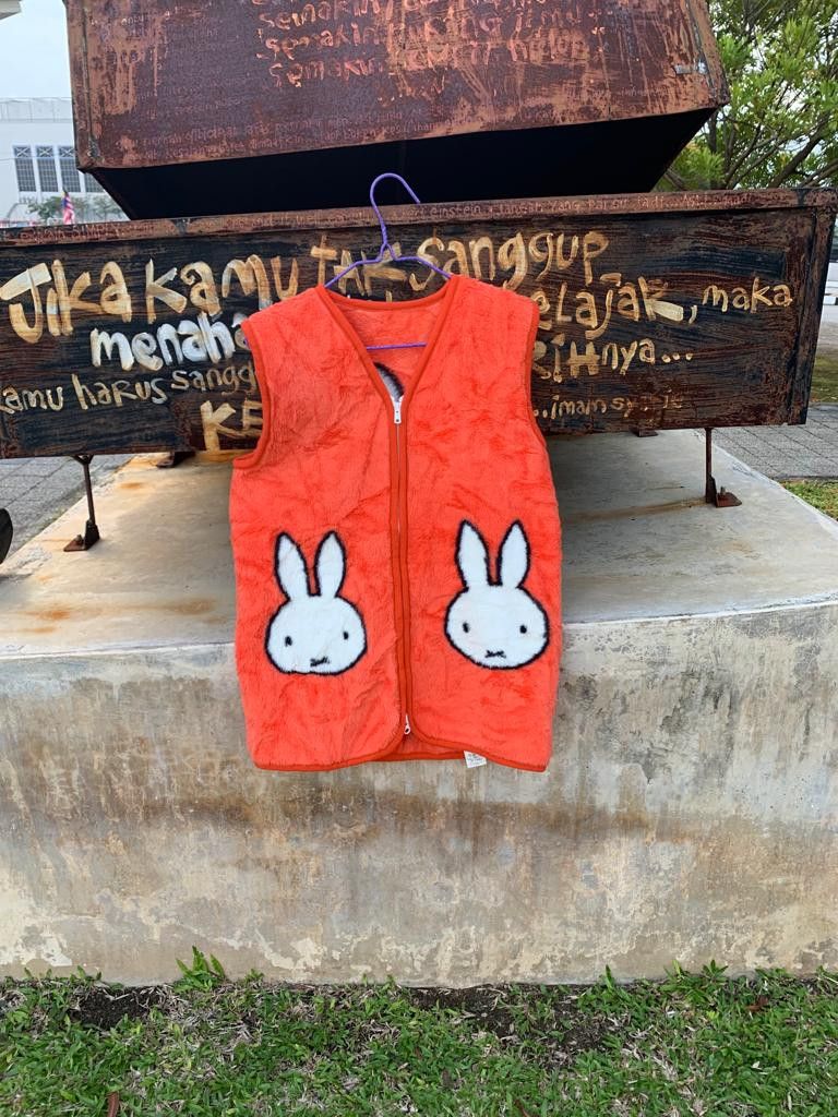 Anime Vintage Vest fleece Dick Bruna cartoon Size US M / EU 48-50 / 2 - 1 Thumbnail