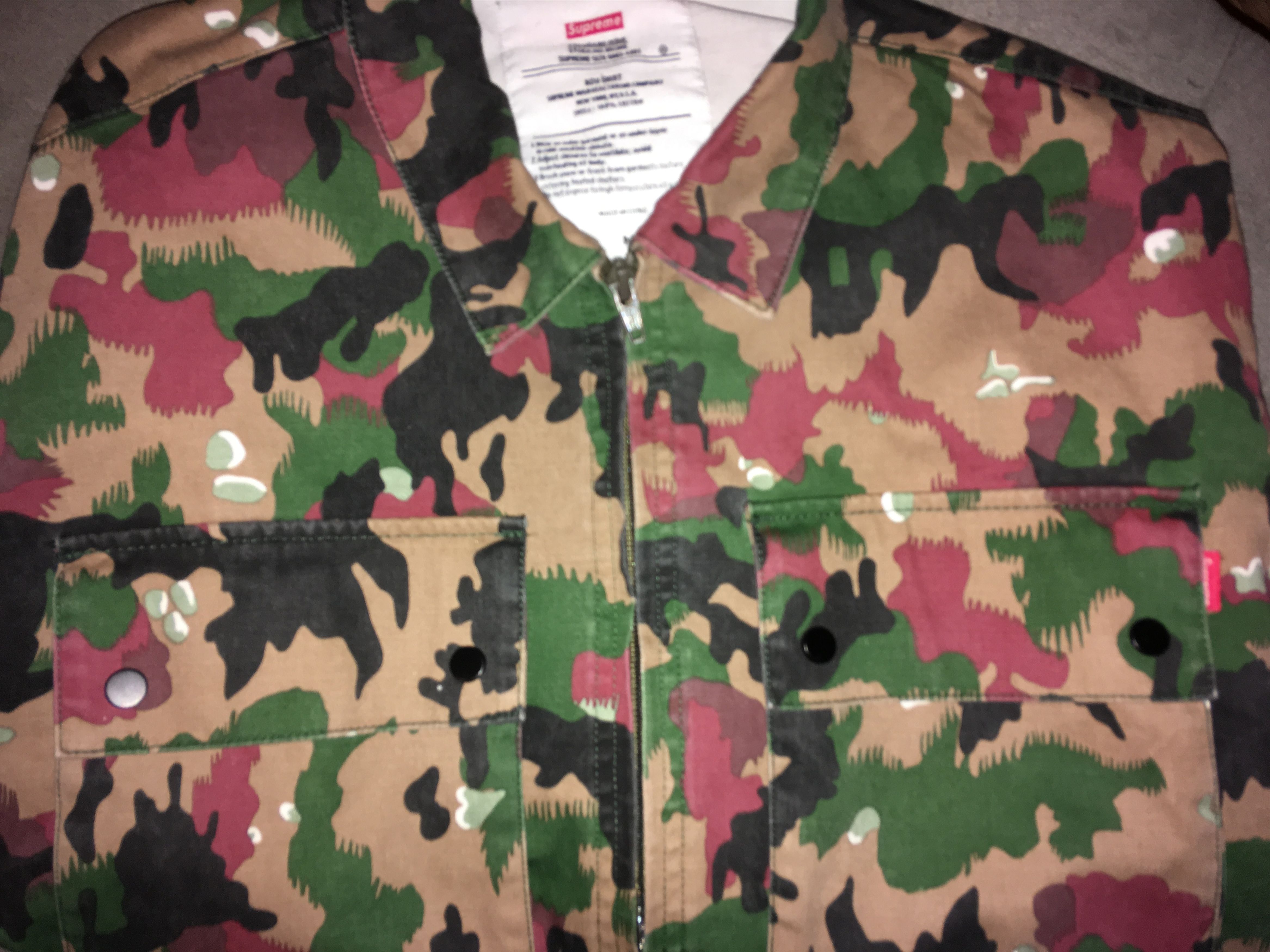 ジャケット・アウター Supreme Gonz Butterfly BDU Jacket Camo Supreme Gonz Butterfly BDU Jacket (SS16)
