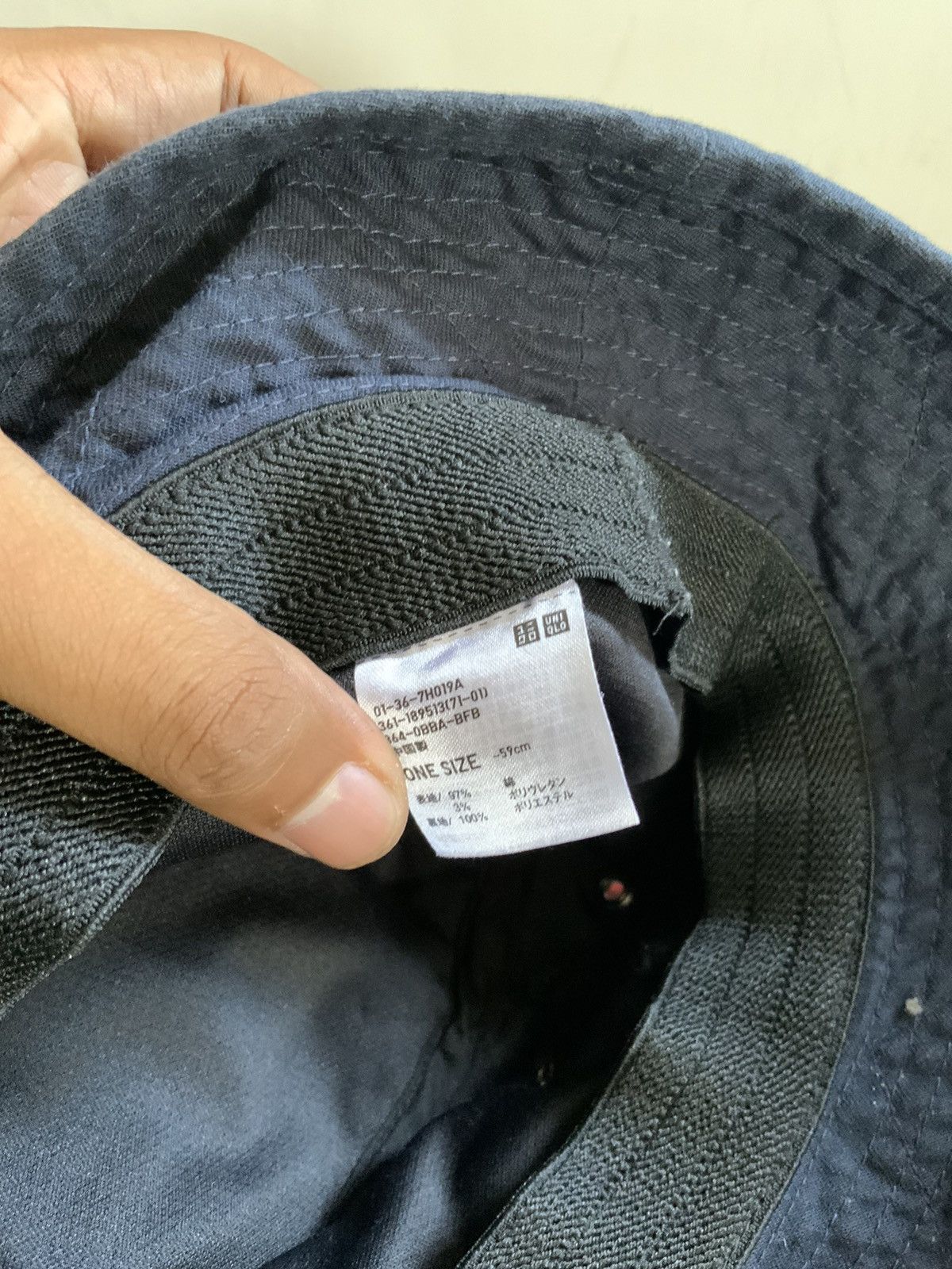Uniqlo Blue Uniqlo Bucket Hat Size ONE SIZE - 11 Thumbnail