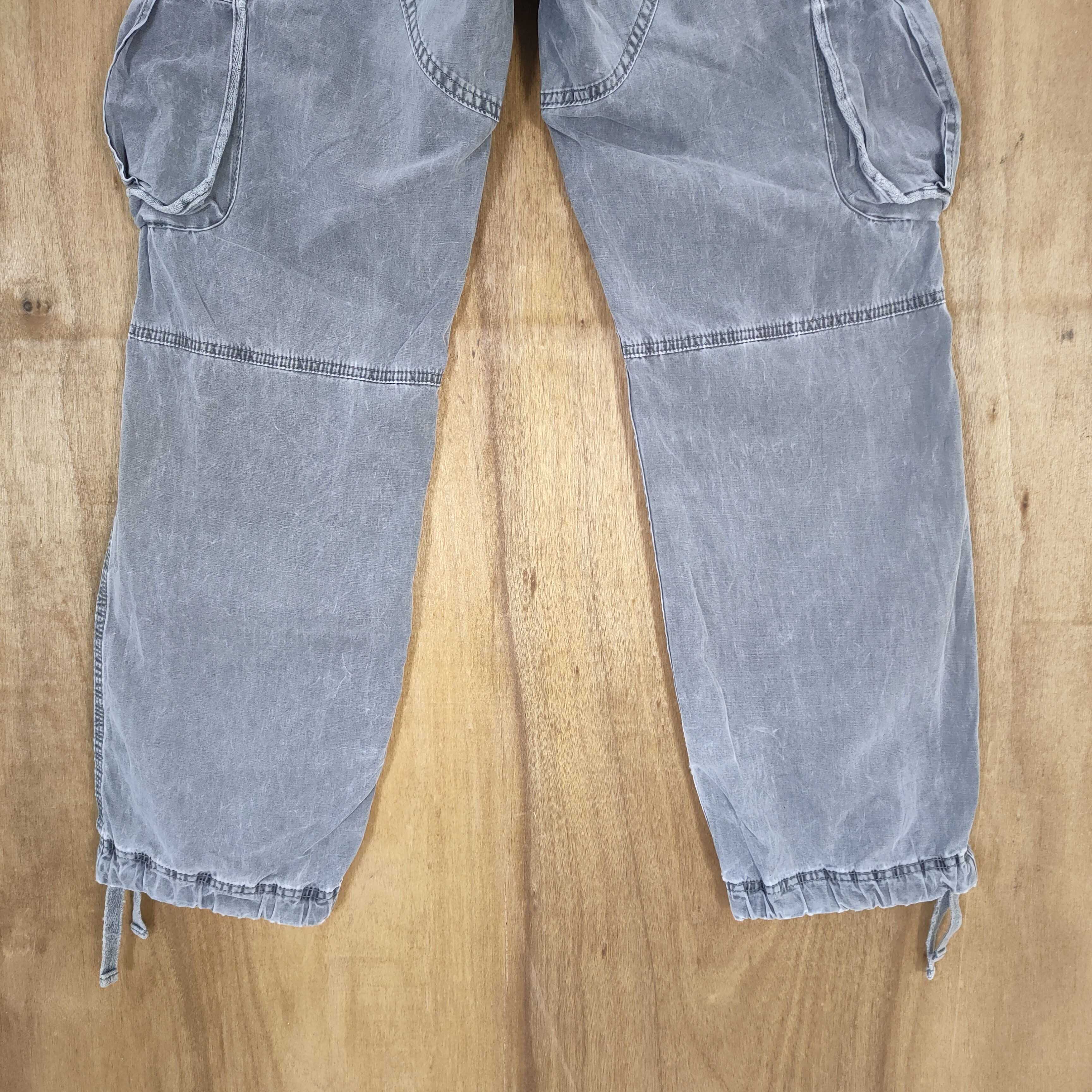 Japanese Brand VINTAGE JAPANESE FADED CARGO PANTS Size US 34 / EU 50 - 10 Thumbnail