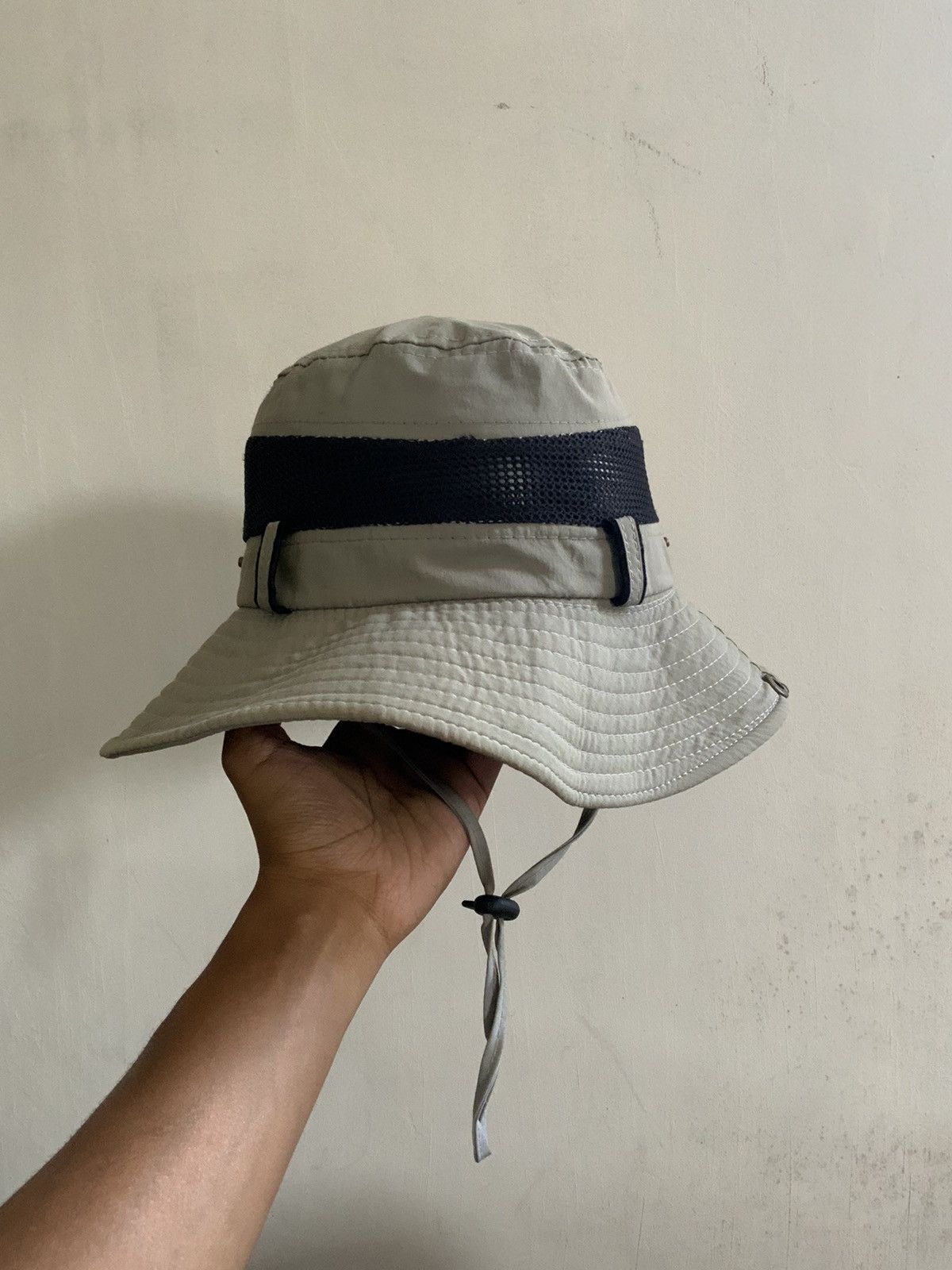 Japanese Brand Outdoor Mesh Bucket Hat Size ONE SIZE - 3 Thumbnail