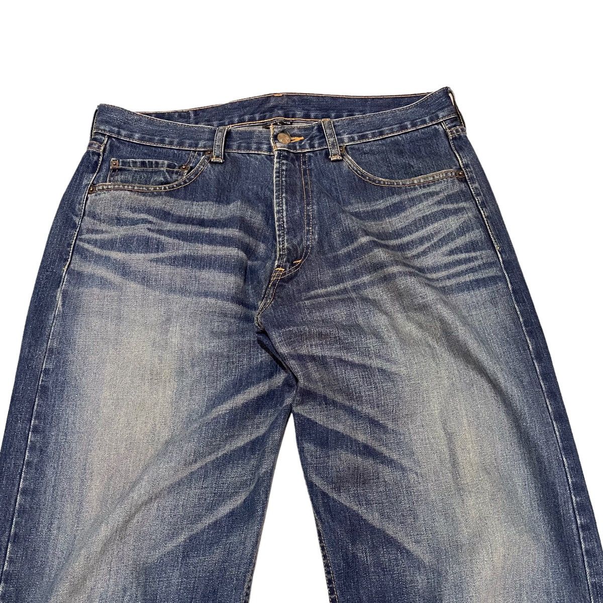 Bounty Hunter Vintage Bounty Hunter Raw Fades Denim Pants Size US 34 / EU 50 - 3 Thumbnail