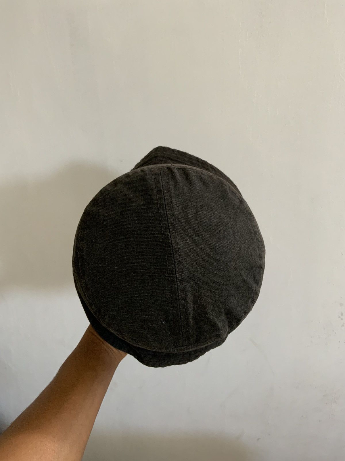 Japanese Brand Plain Single Button Side Fade Outdoor Bucket Hat Size ONE SIZE - 6 Thumbnail