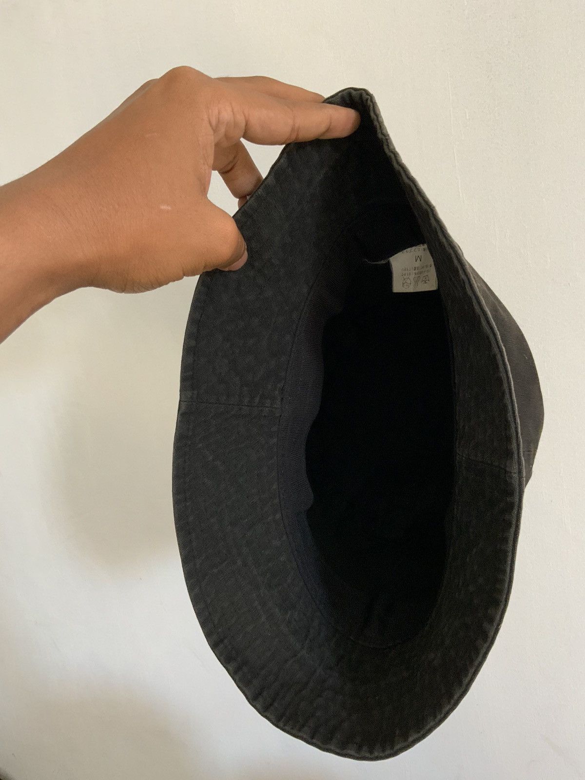 Japanese Brand Plain Single Button Side Fade Outdoor Bucket Hat Size ONE SIZE - 9 Thumbnail